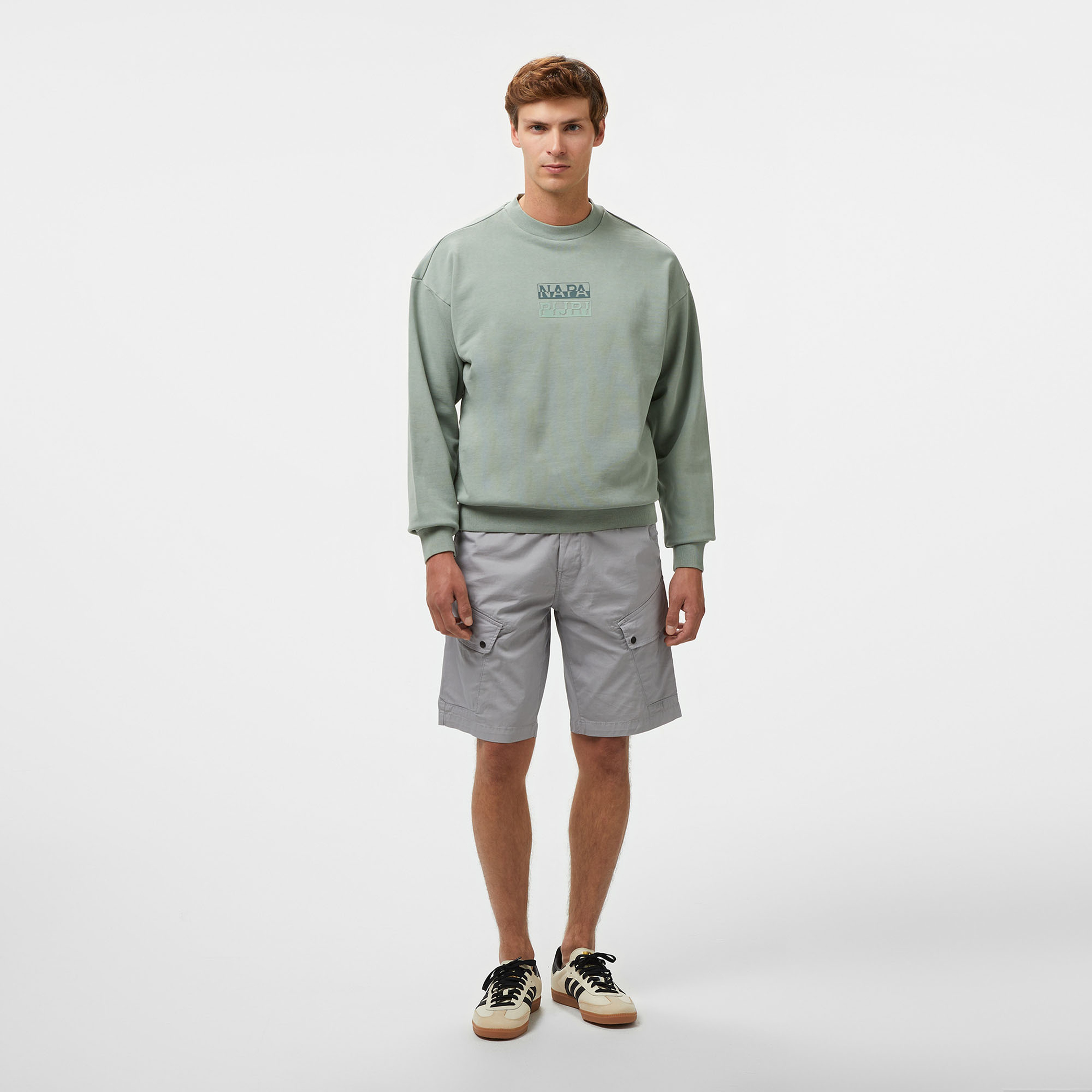 Napapijri Erkek Yeşil Sweatshirt