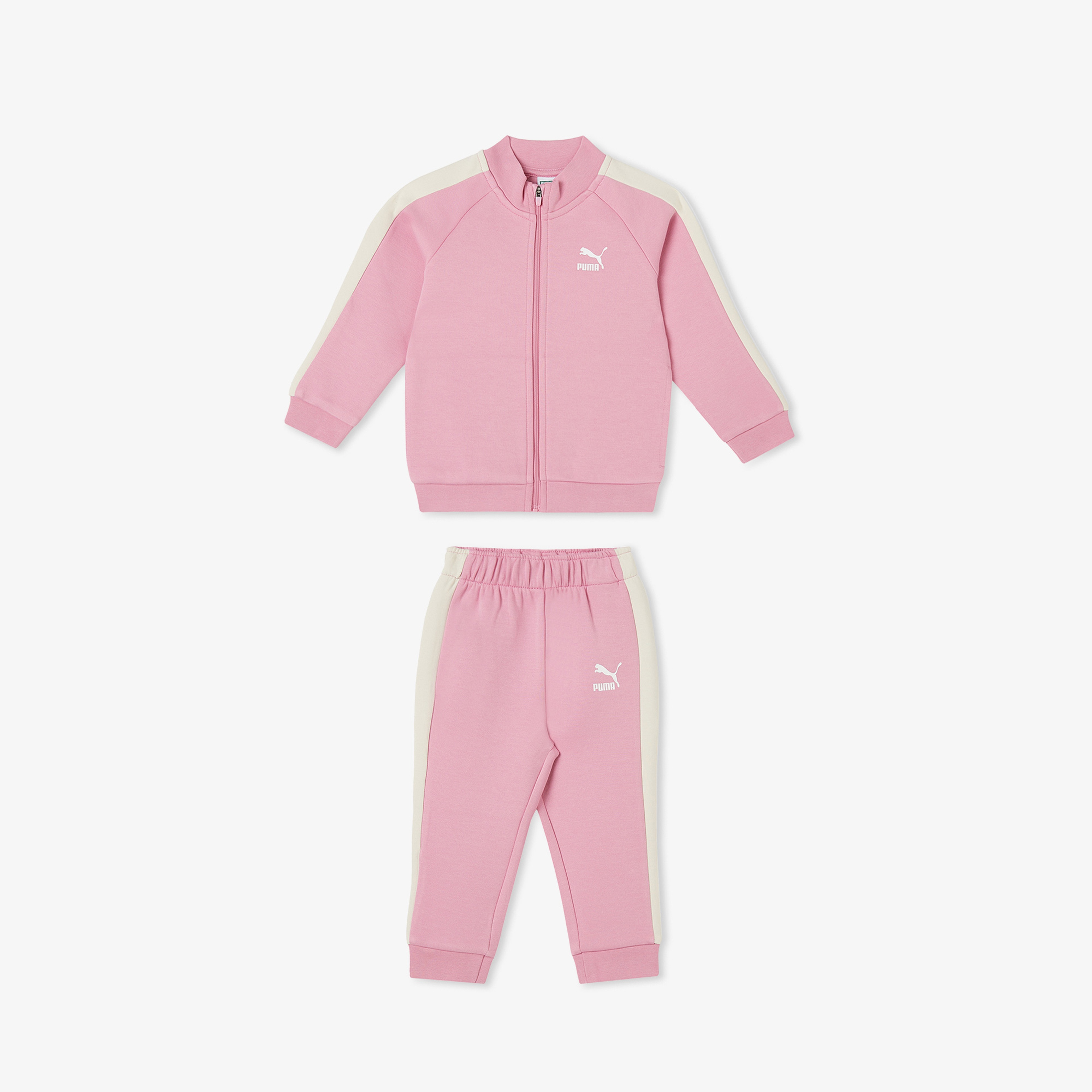 Puma Minicats T7 Iconic Suit Çocuk Pembe Eşofman Takımı