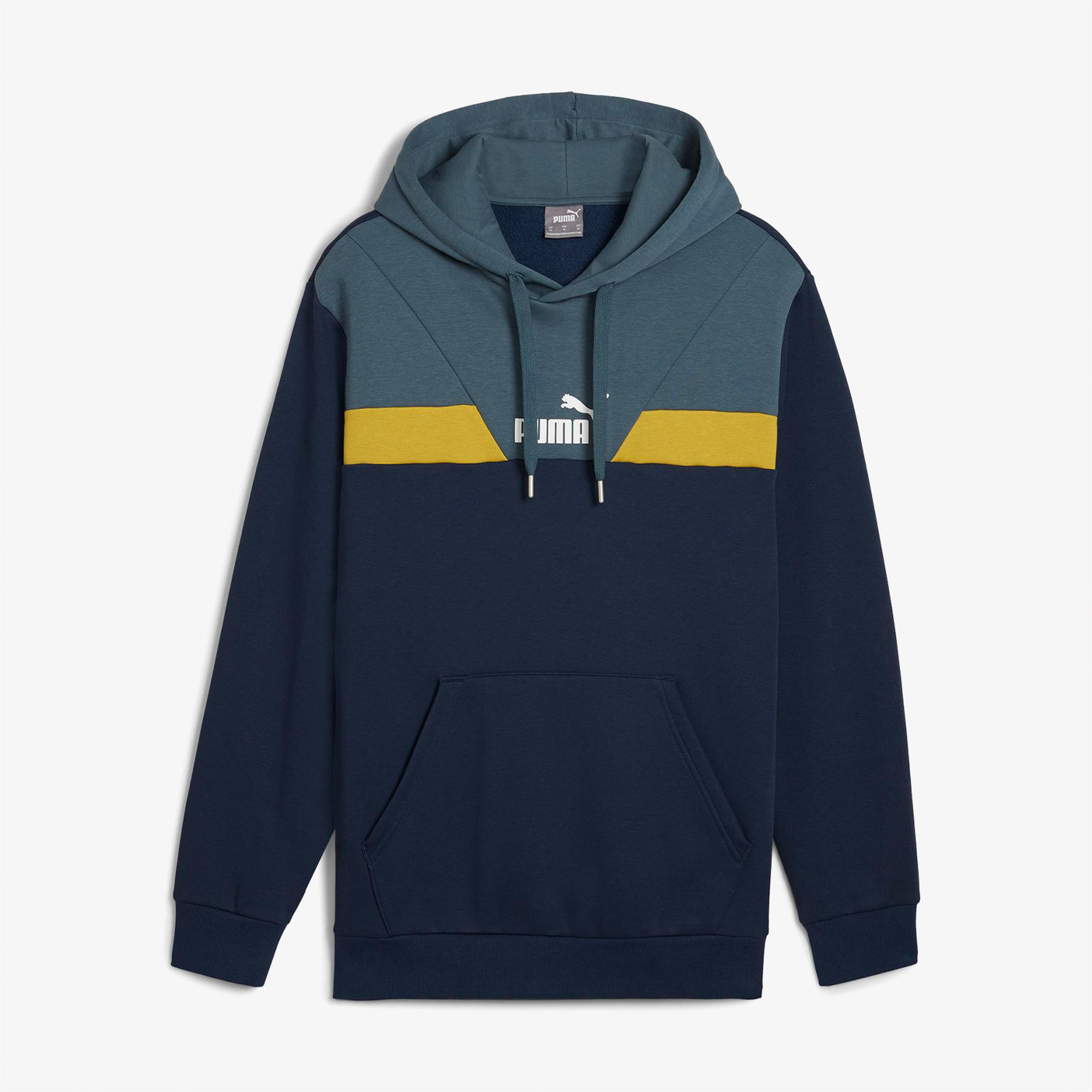 Puma Power Colorblock Erkek Mavi Günlük Sweatshirt