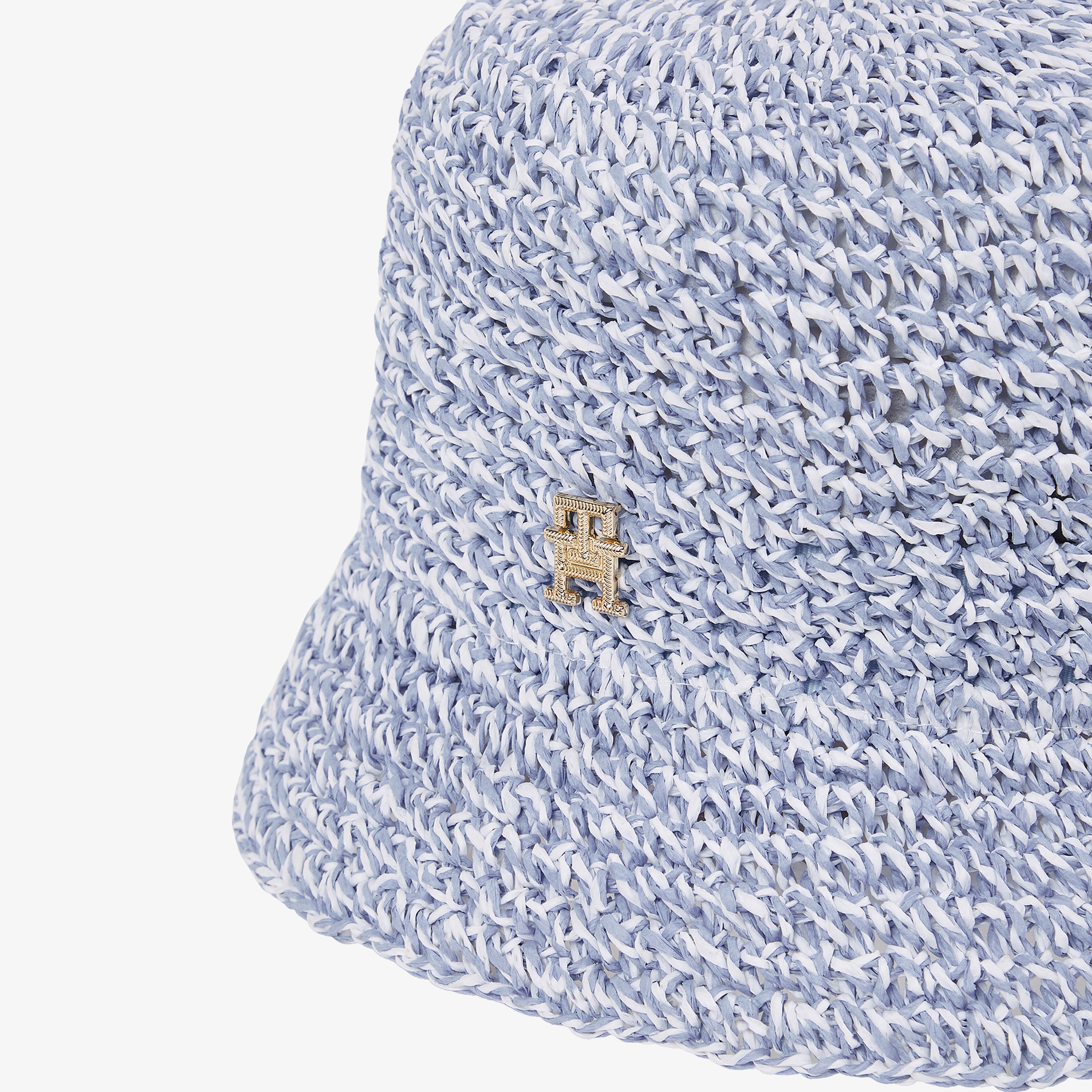 Tommy Hilfiger Premium Beach Kadın Mavi Bucket Şapka