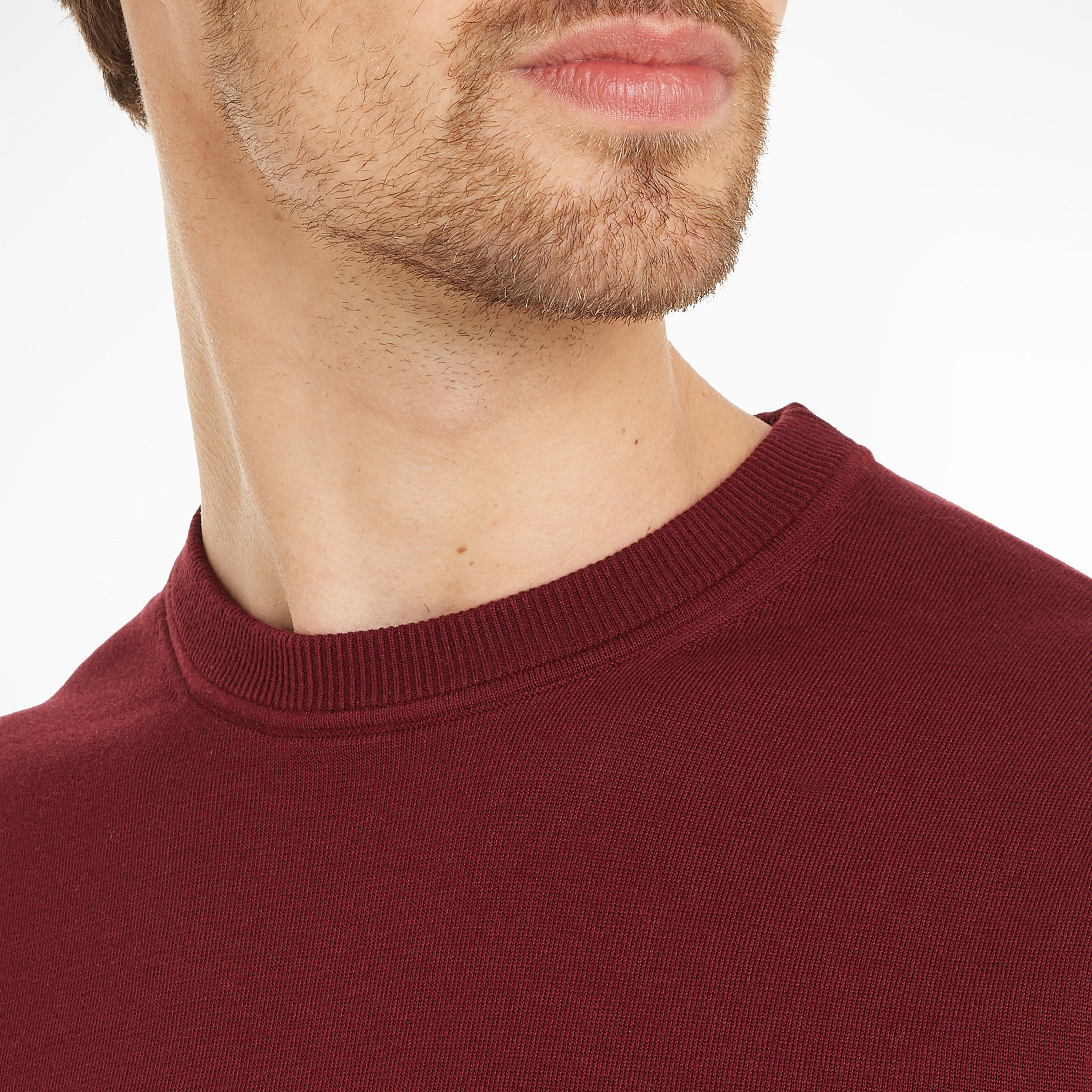 Tommy Hilfiger Erkek Kırmızı Triko