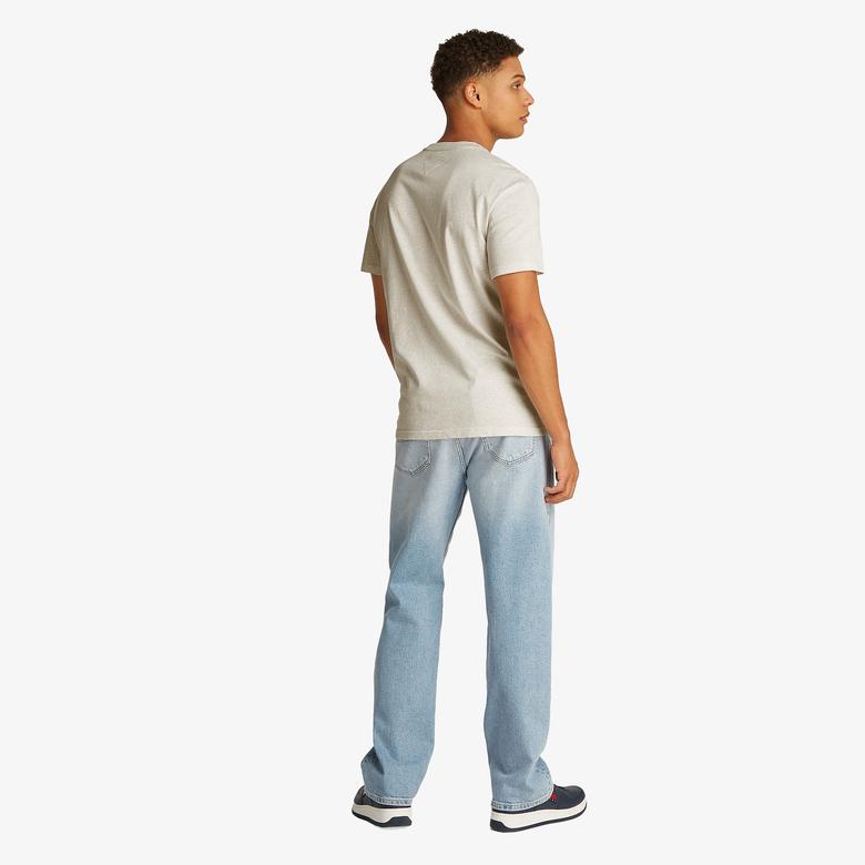 Tommy Hilfiger Erkek Bej T-Shirt