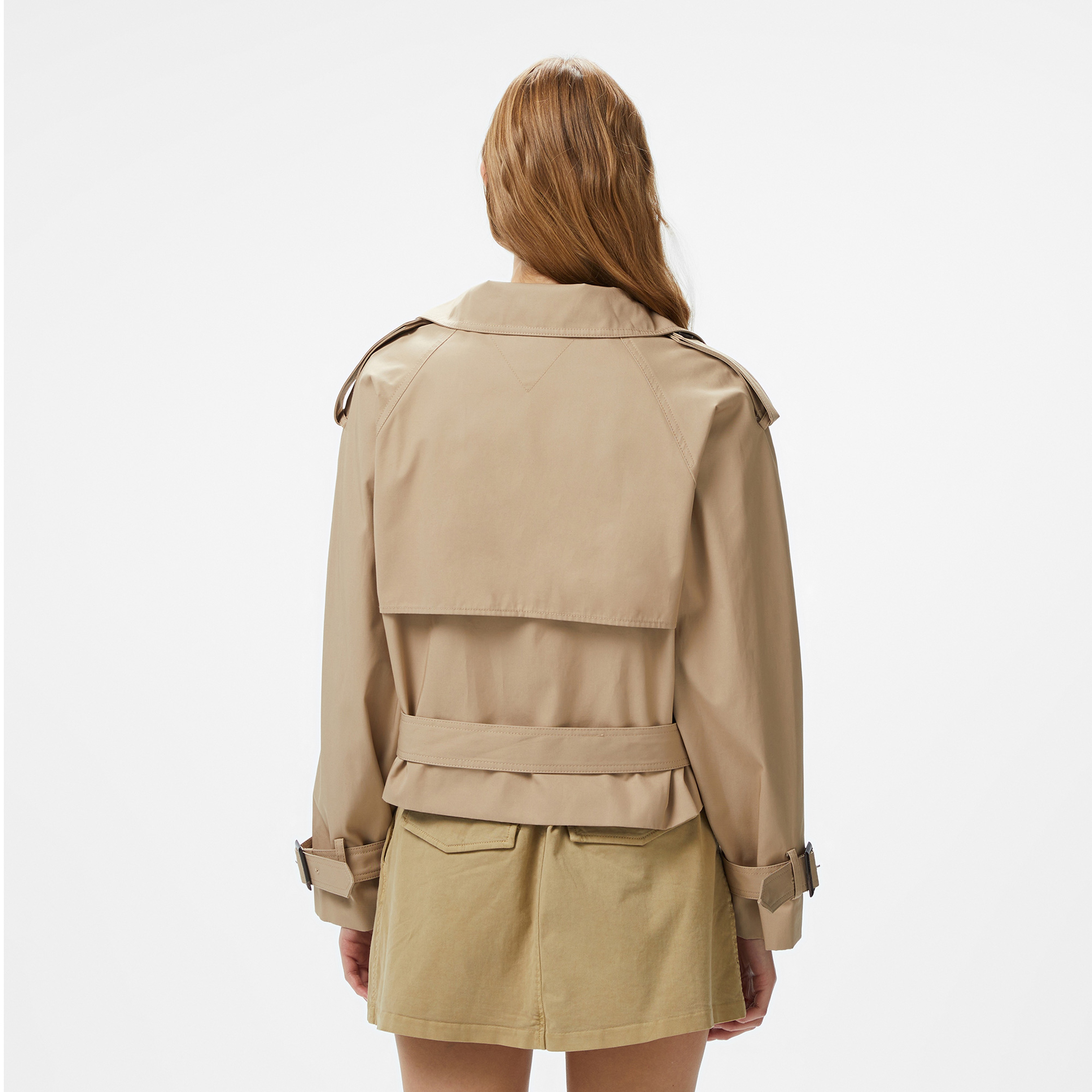 Tommy Hilfiger Kadın Bej Mont