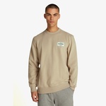Tommy Hilfiger Monotype Label Erkek Haki Sweatshirt