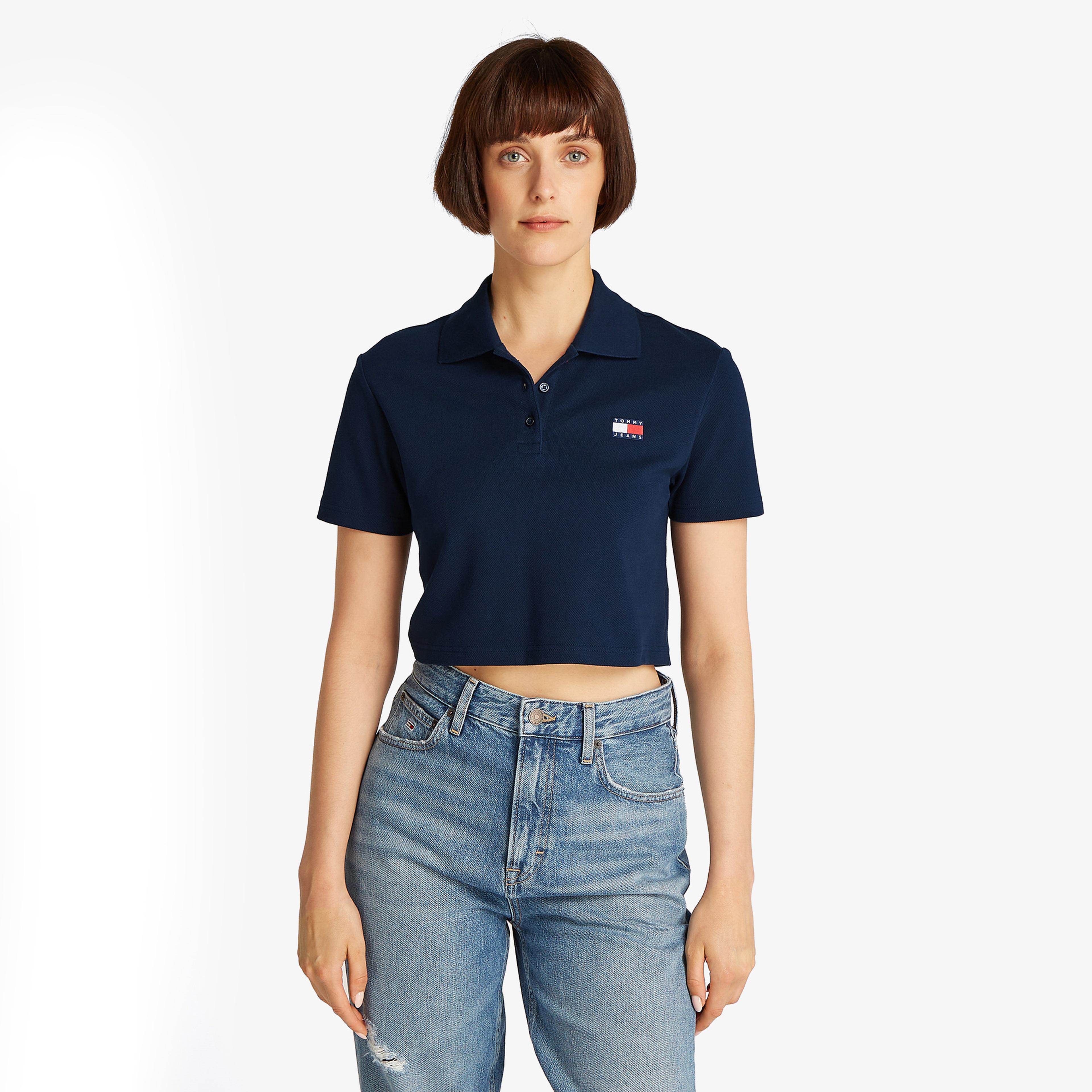 Tommy Hilfiger Kadın Mavi Polo