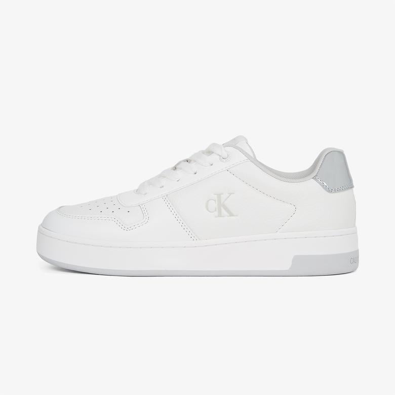 Calvin Klein Basket Cupsole Low Kadın Beyaz Sneaker