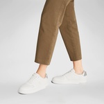 Calvin Klein Basket Cupsole Low Kadın Beyaz Sneaker