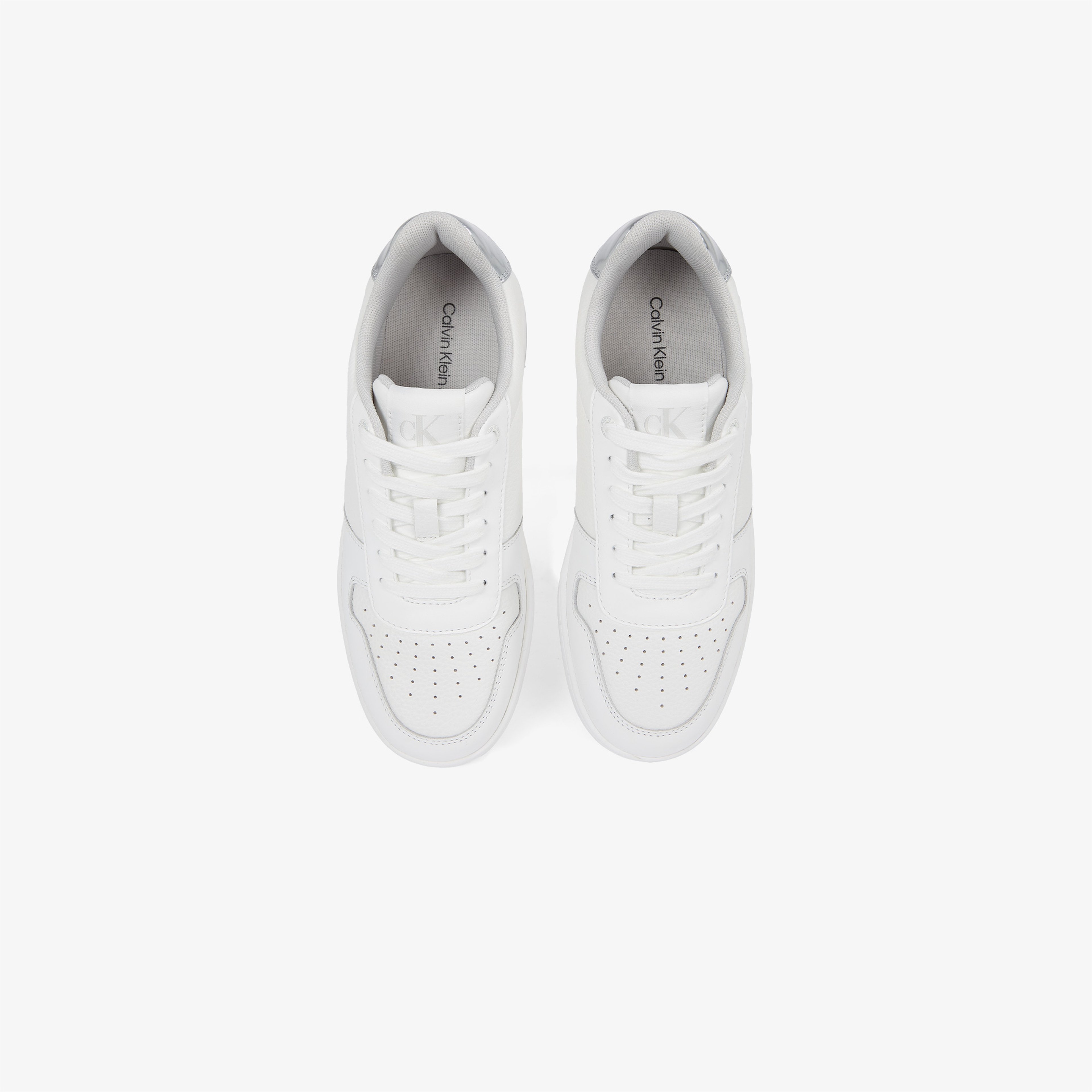 Calvin Klein Basket Cupsole Low Kadın Beyaz Sneaker