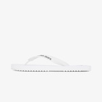 Calvin Klein Erkek Beyaz Terlik