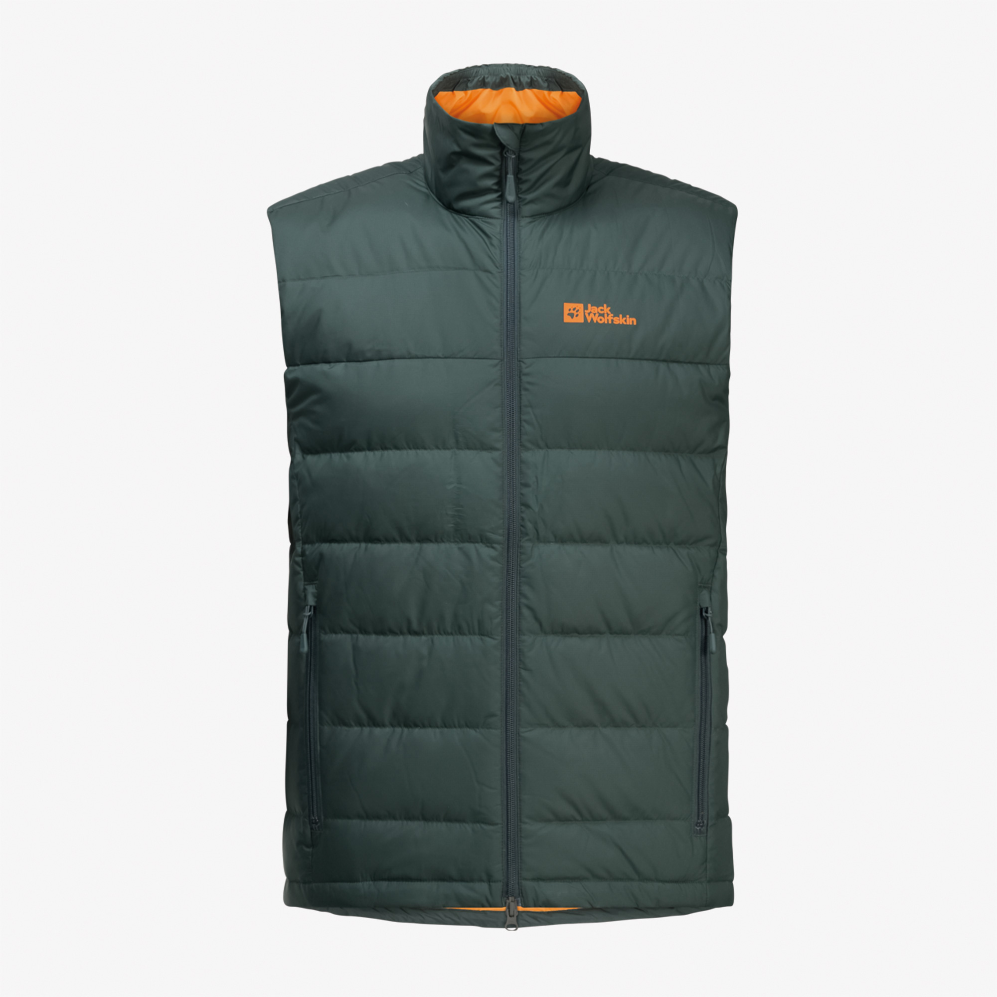 Jack Wolfskin Ather Down Vest Erkek Siyah Yelek