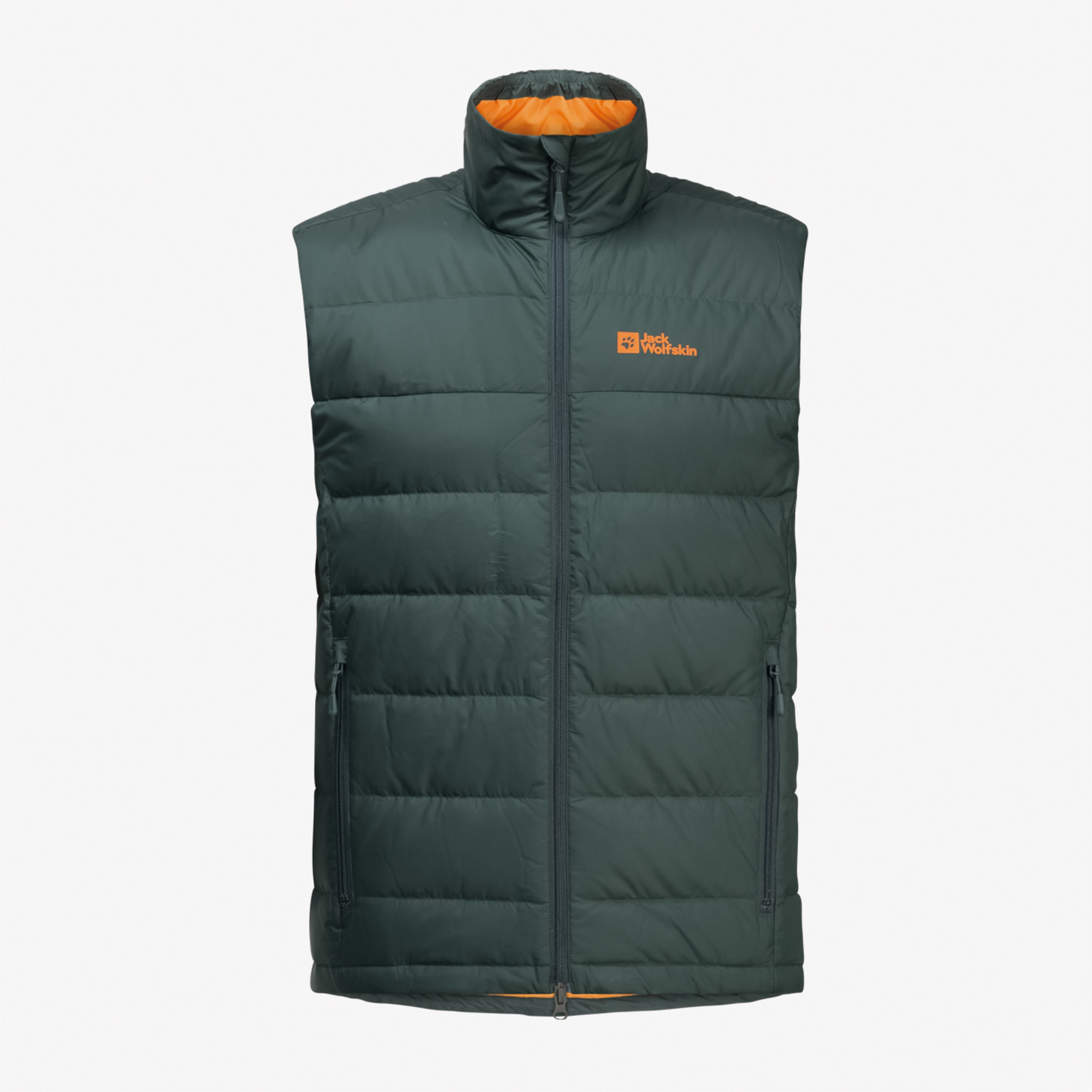 Jack Wolfskin Ather Down Vest Erkek Siyah Yelek
