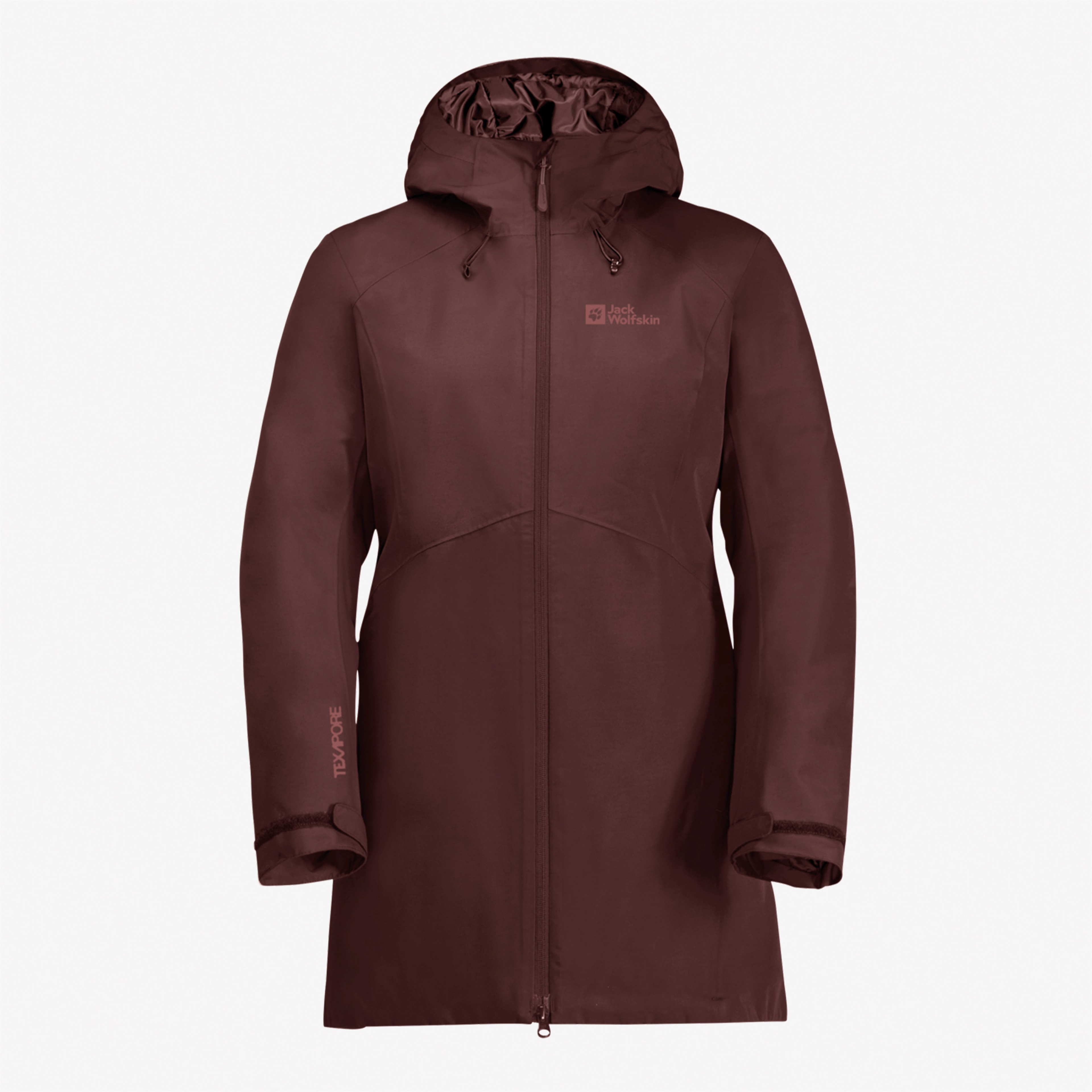 Jack Wolfskin Heidelstein Ins Kadın Kahverengi Mont