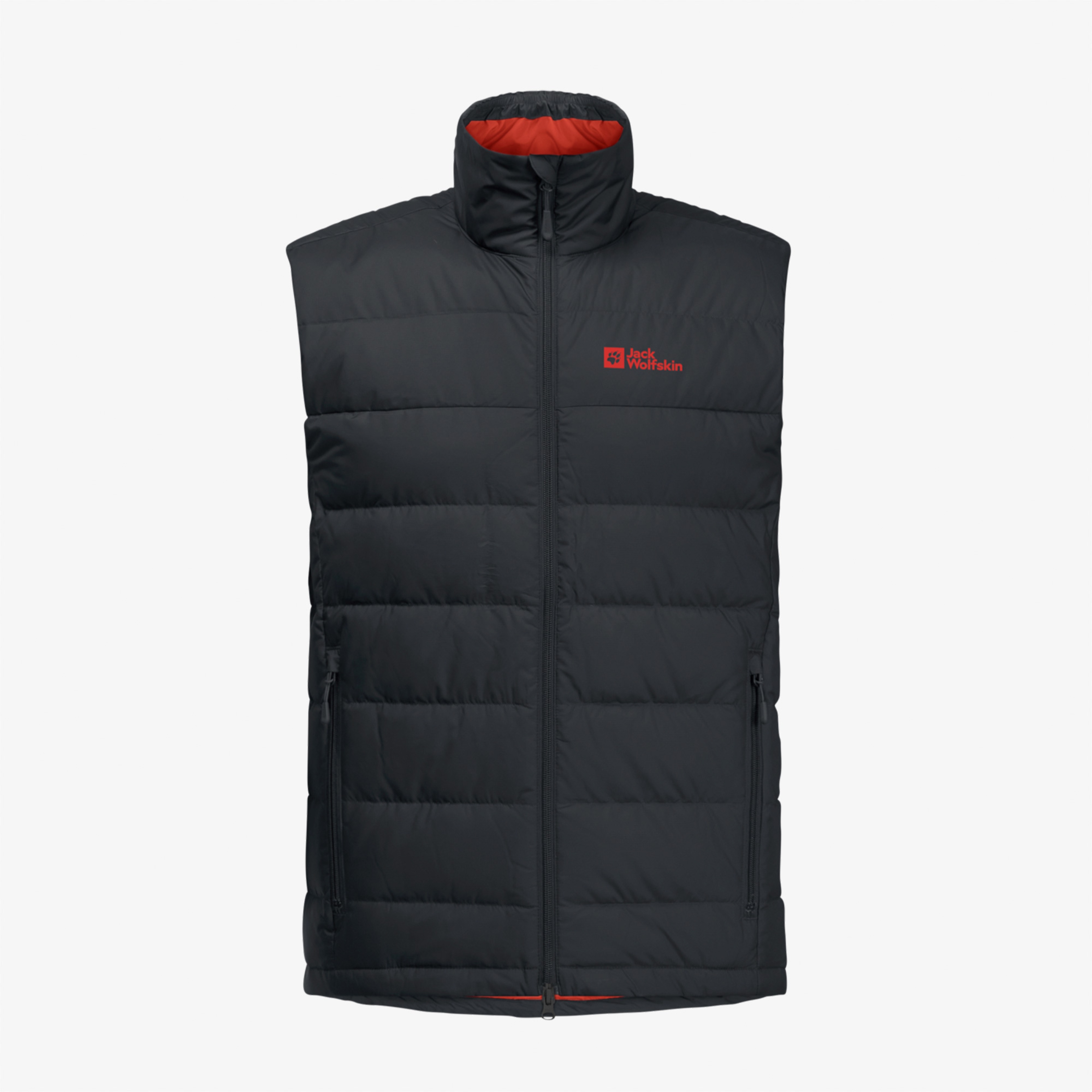 Jack Wolfskin Ather Down Vest Erkek Siyah Yelek