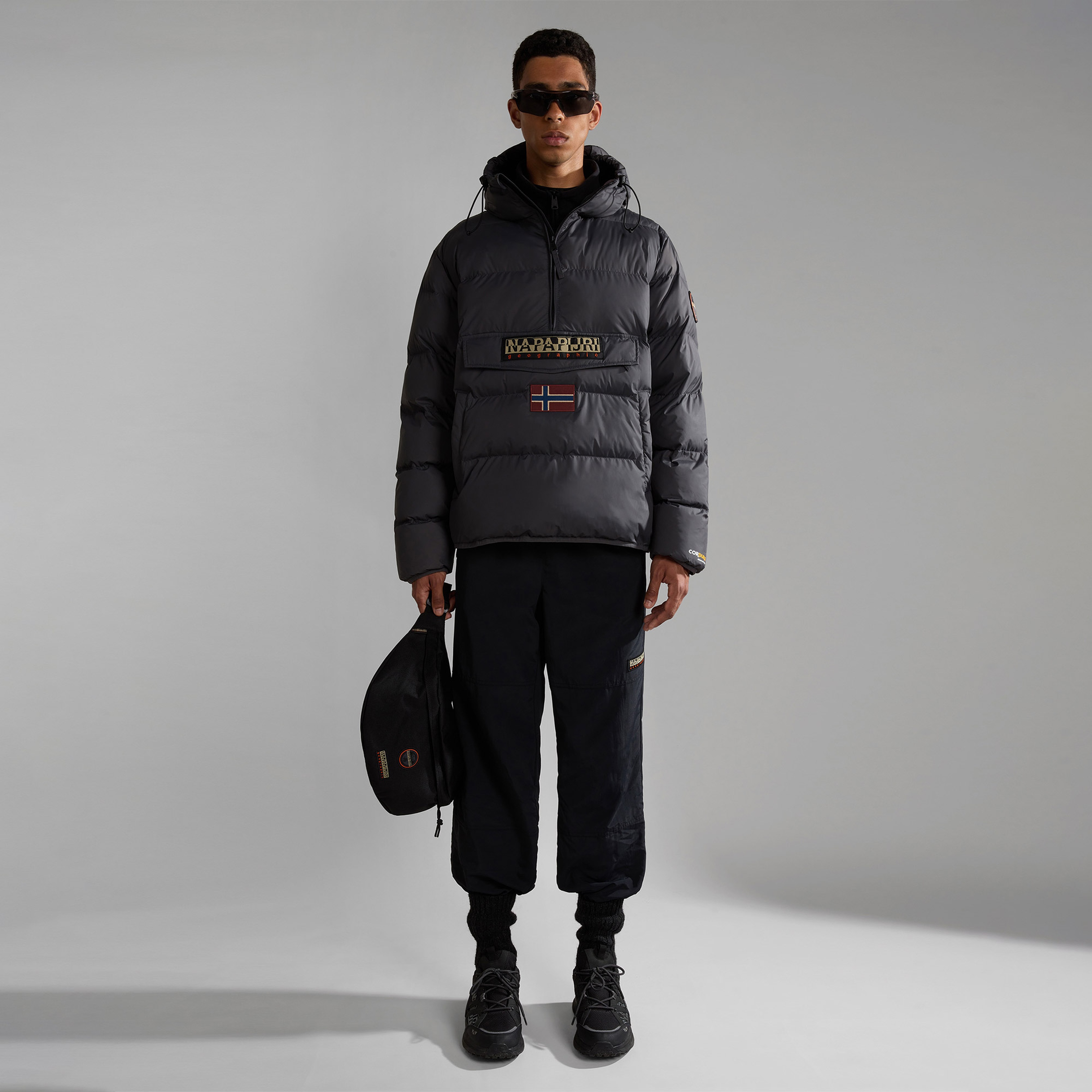 Napapijri Erkek Gri Mont