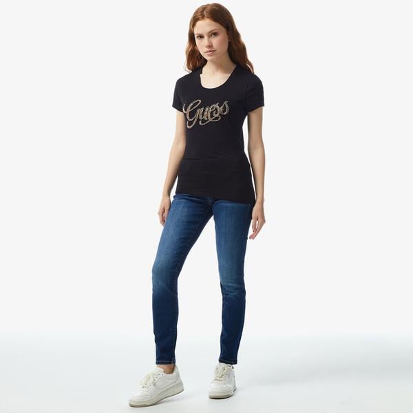 Guess Annette Kadın Mavi Jean