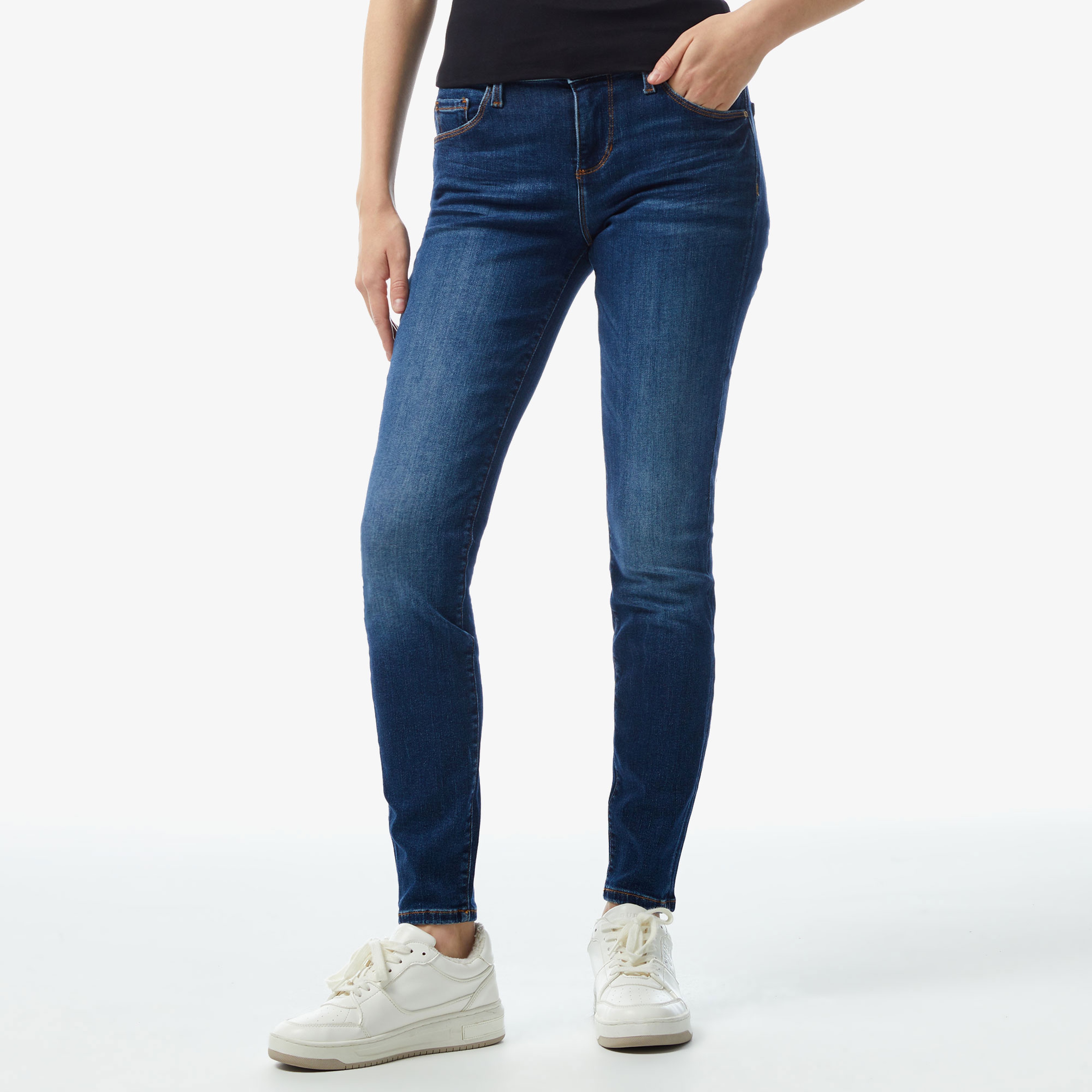 Guess Kadın Lacivert Pantolon