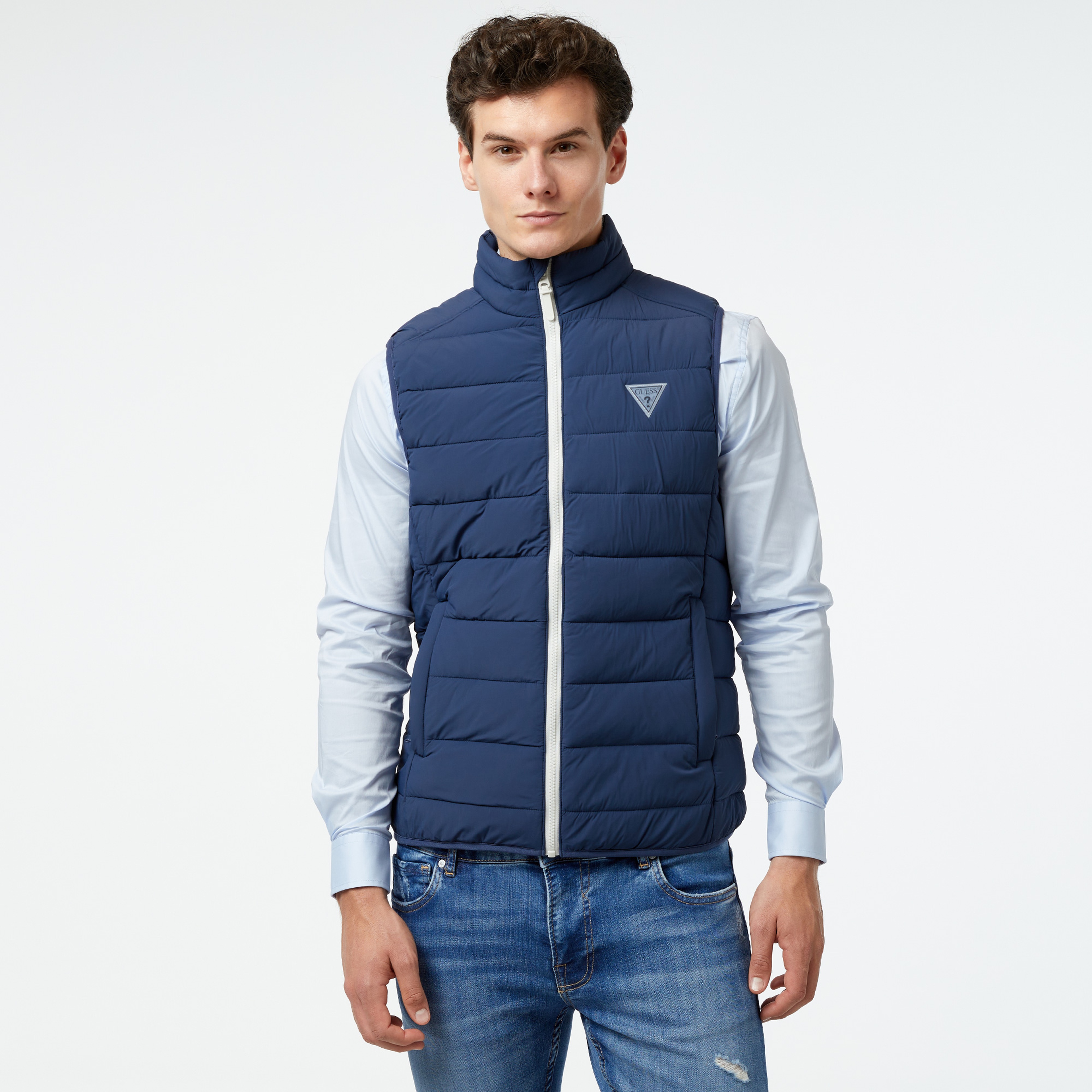 Guess Erkek Mavi Yelek