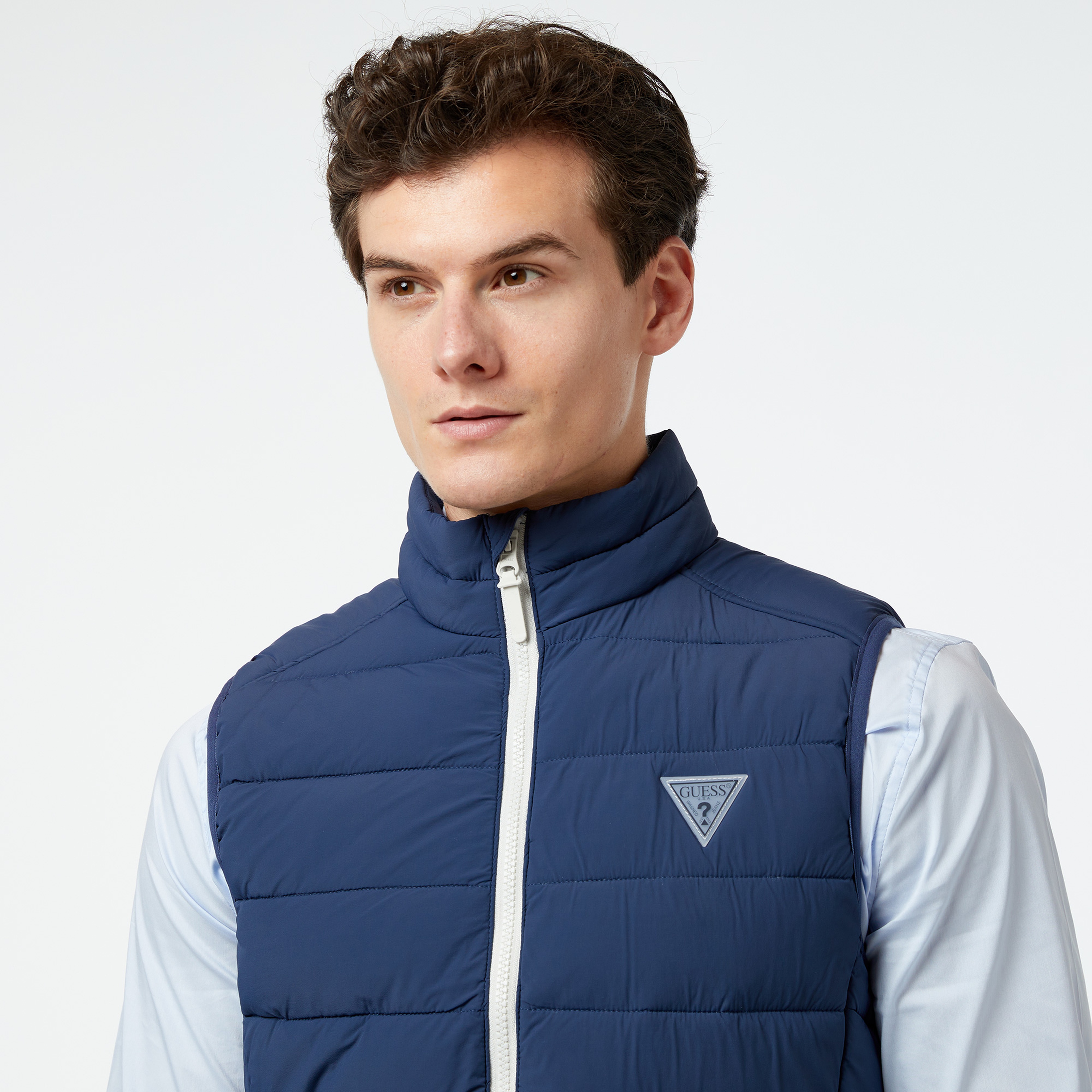 Guess Erkek Mavi Yelek