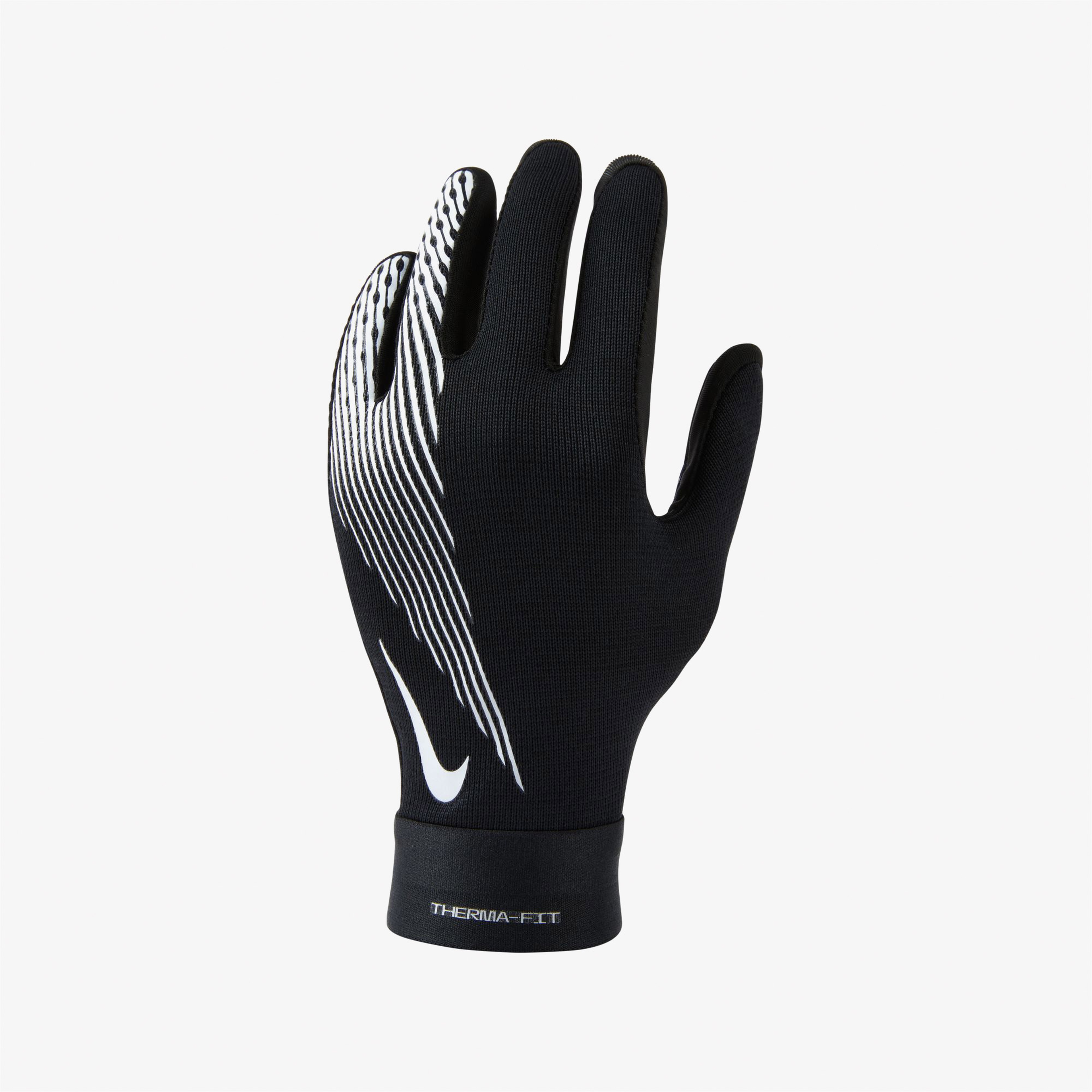 Nike Therma Fit Çocuk Siyah Futbol Eldiveni