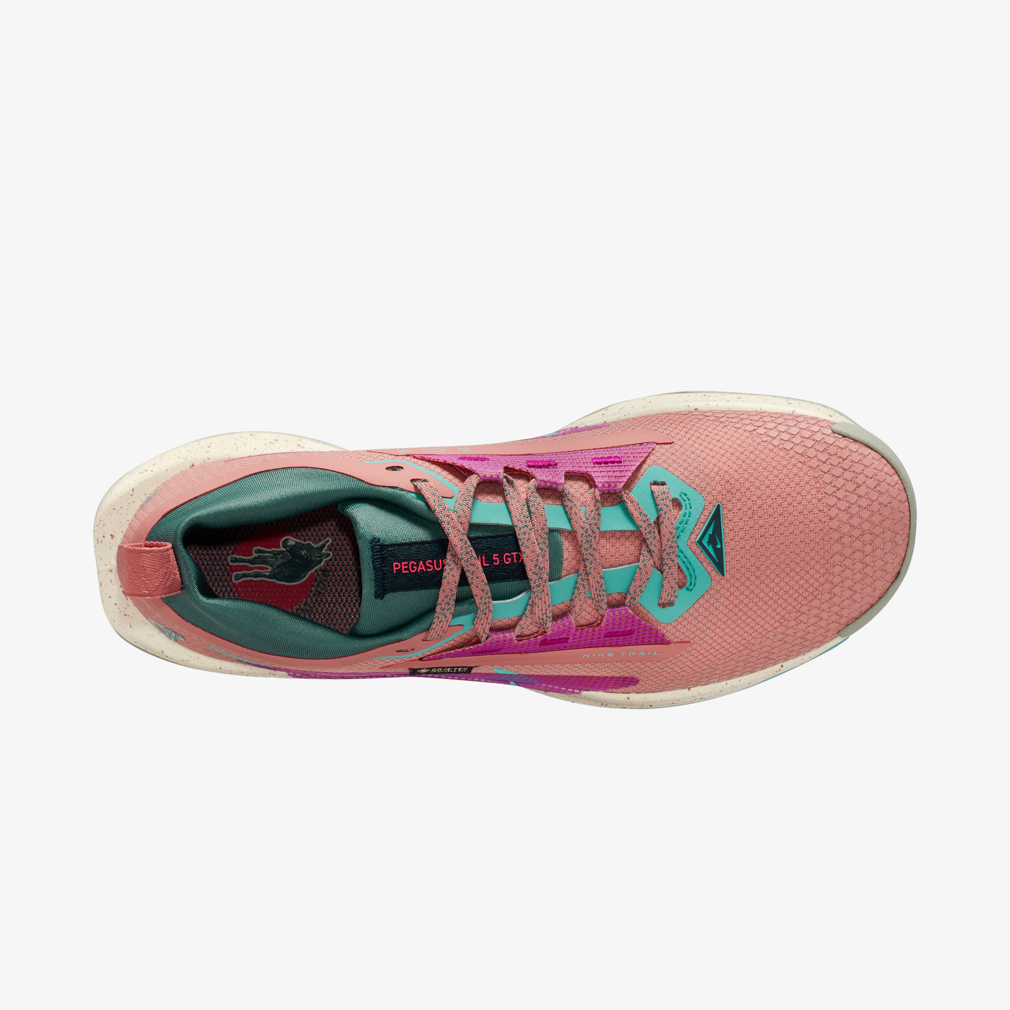 Nike Pegasus 5 Trail Gore Tex Kadın Pembe Koşu Ayakkabısı