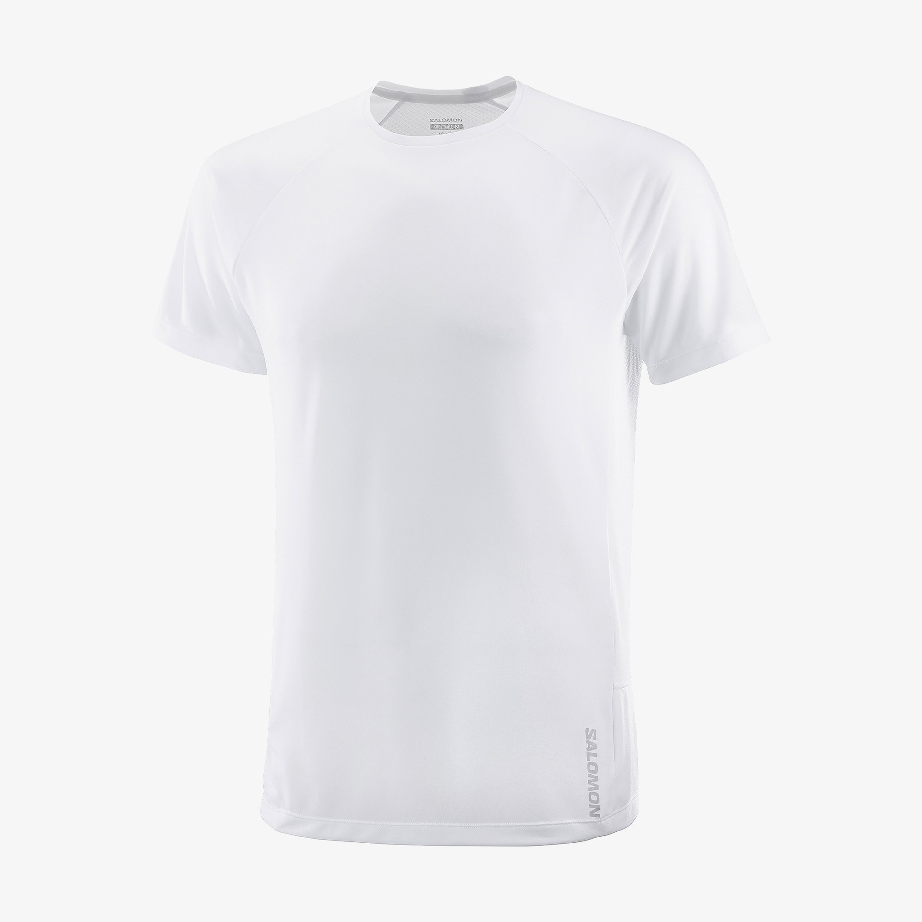 Salomon Rebel Cross Erkek Beyaz Koşu T-Shirt