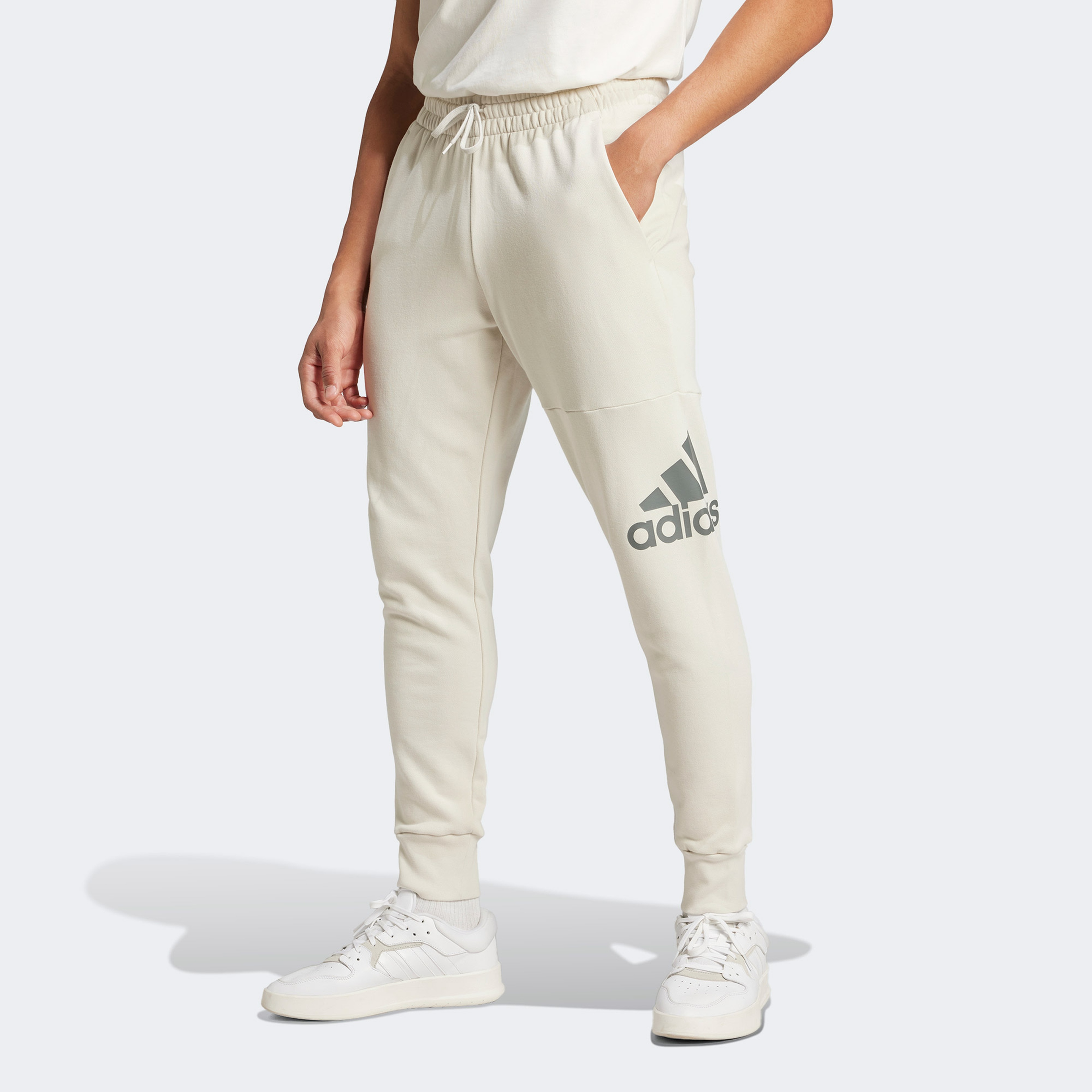 adidas Erkek Bej Günlük Eşofman Altı