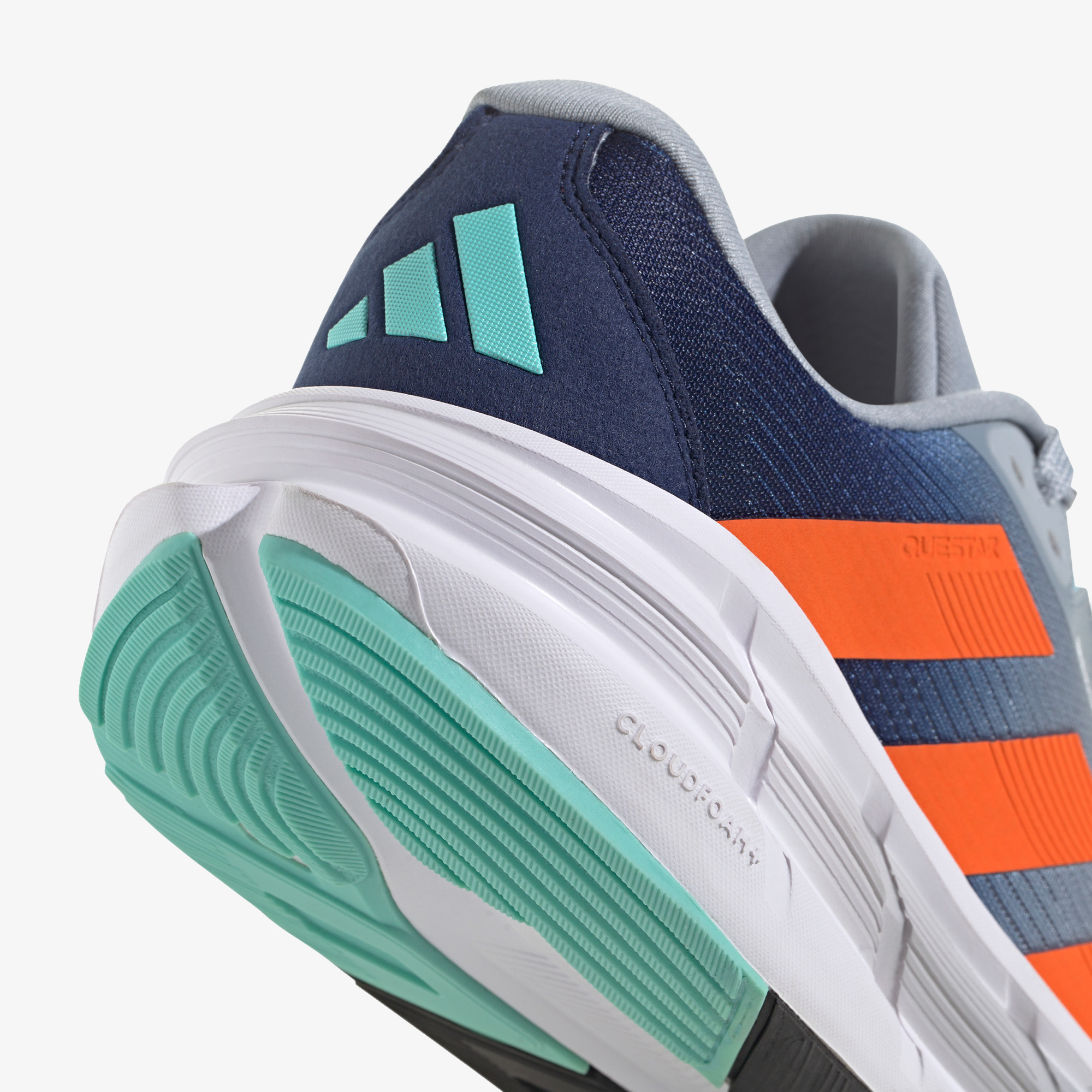 adidas Questar 3 Erkek Gri Koşu Ayakkabısı