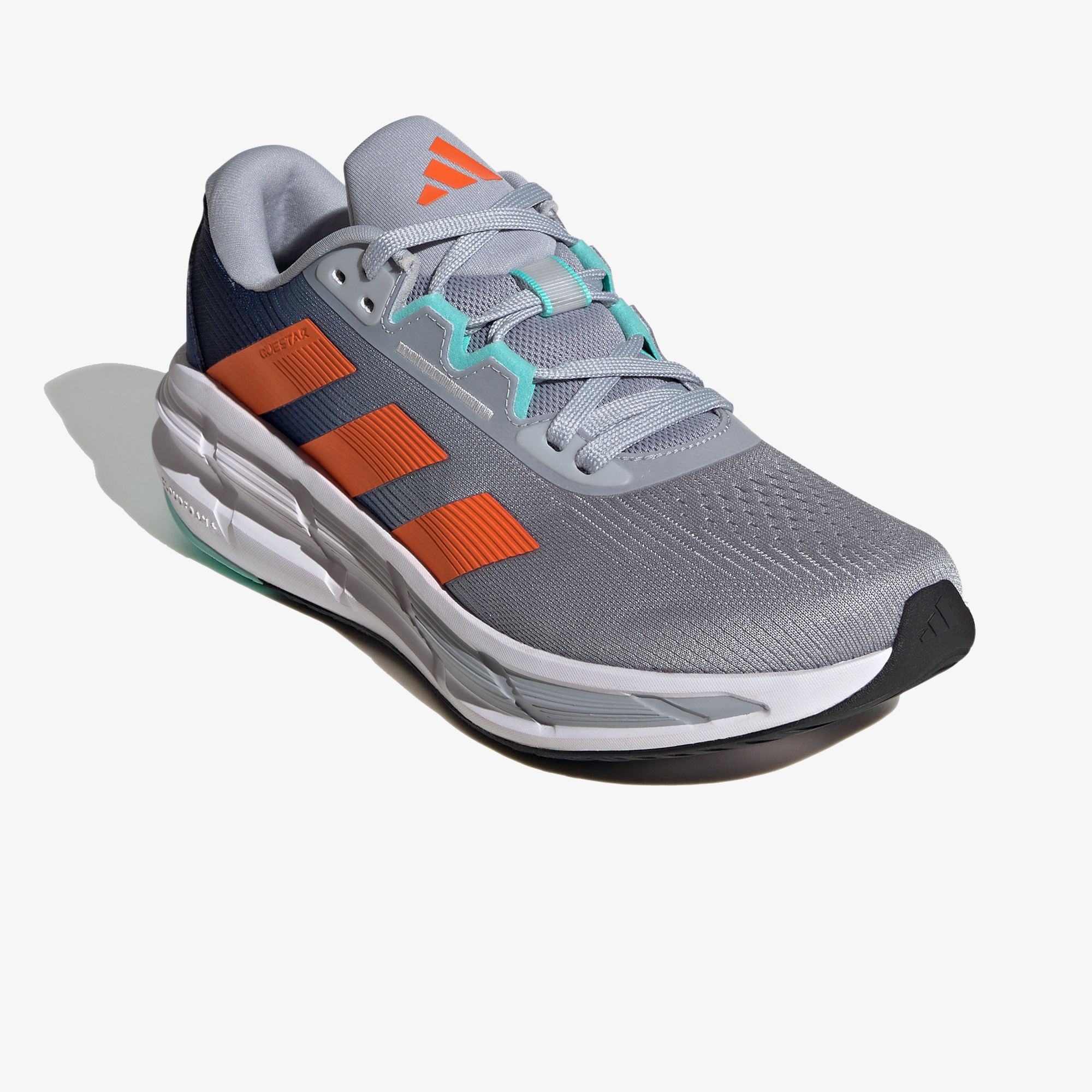 adidas Questar 3 Erkek Gri Koşu Ayakkabısı