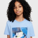 Nike Club Express Çocuk Mavi T-Shirt