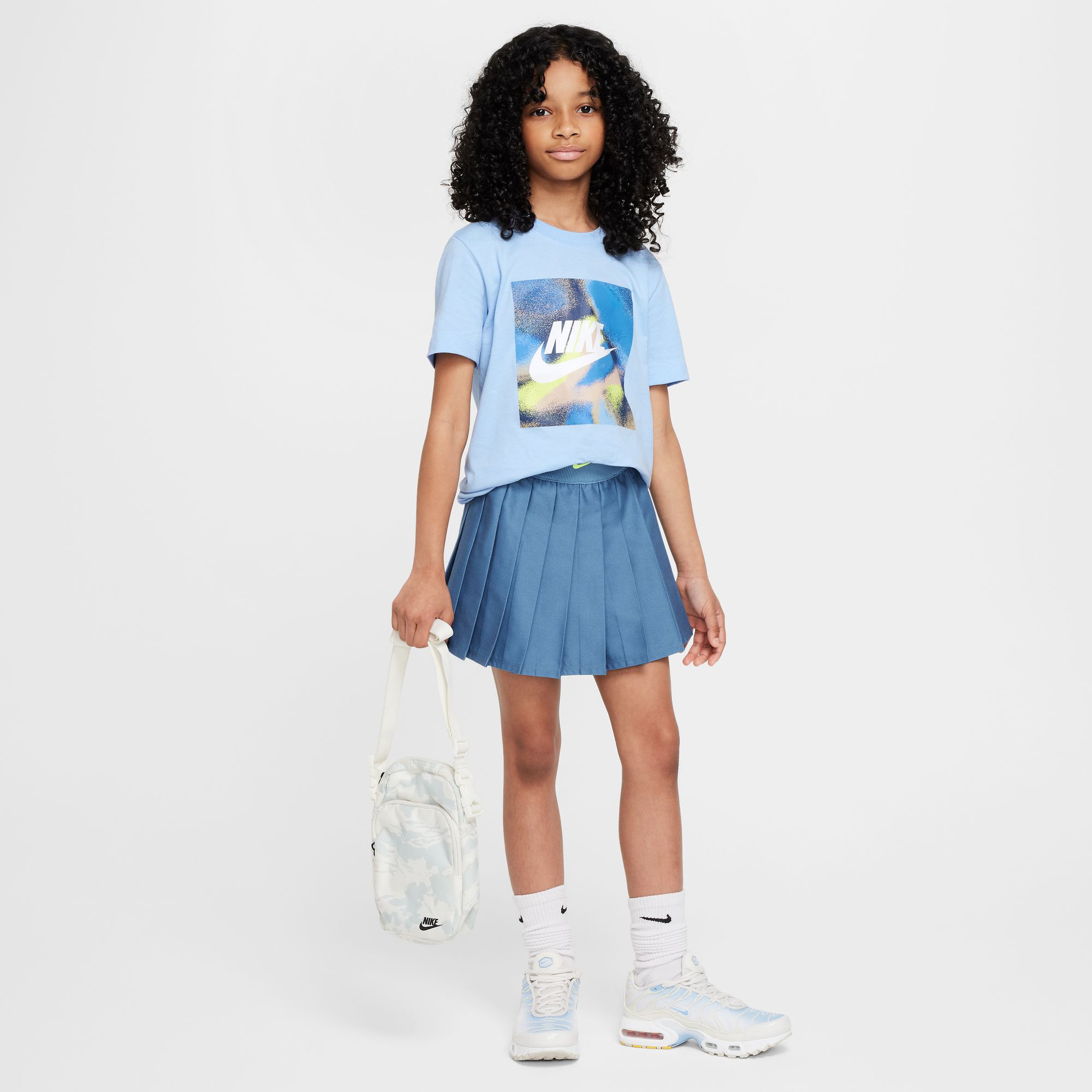 Nike Sportswear Çocuk Mavi T-Shirt