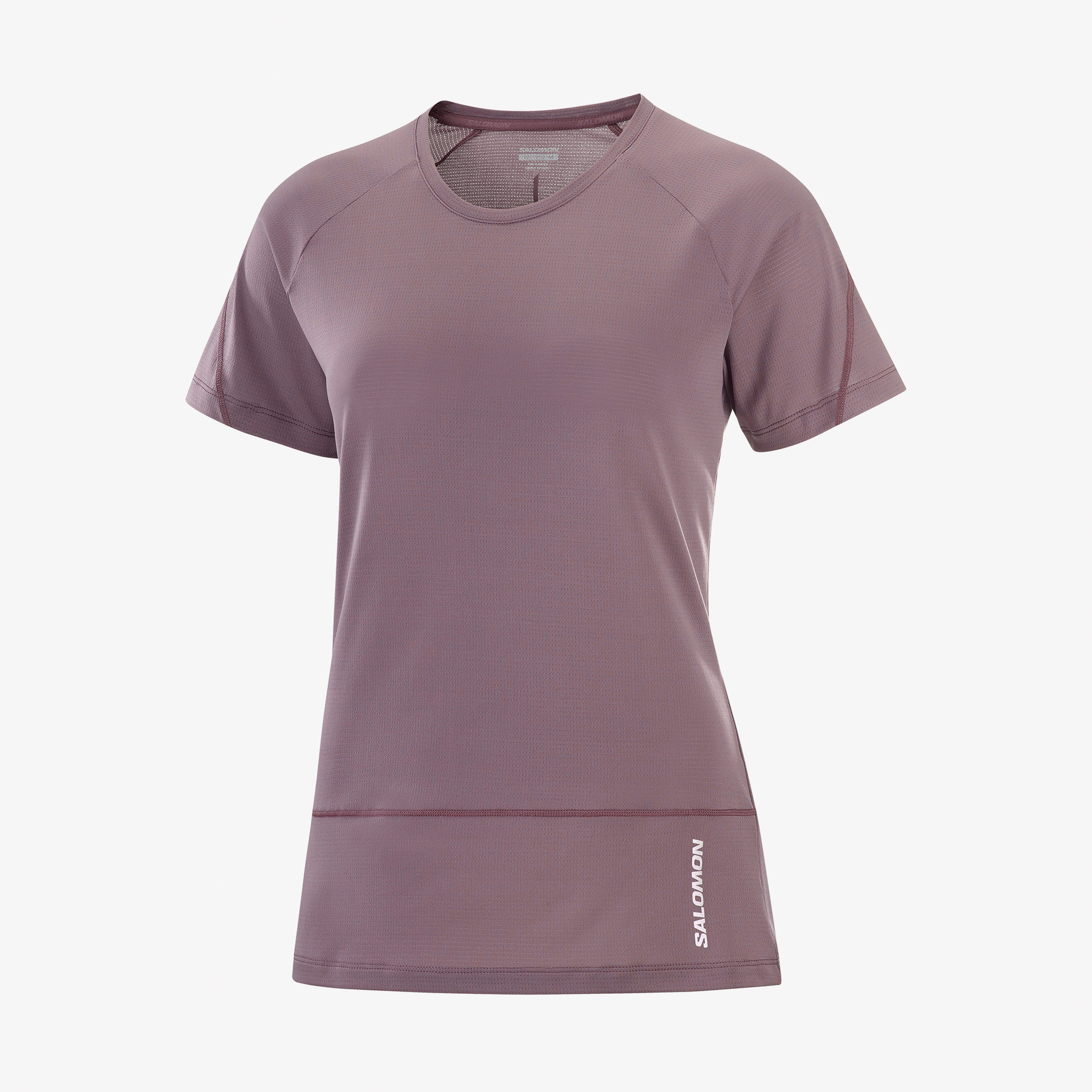 Salomon Cross Run Kadın Mor Koşu T-Shirt