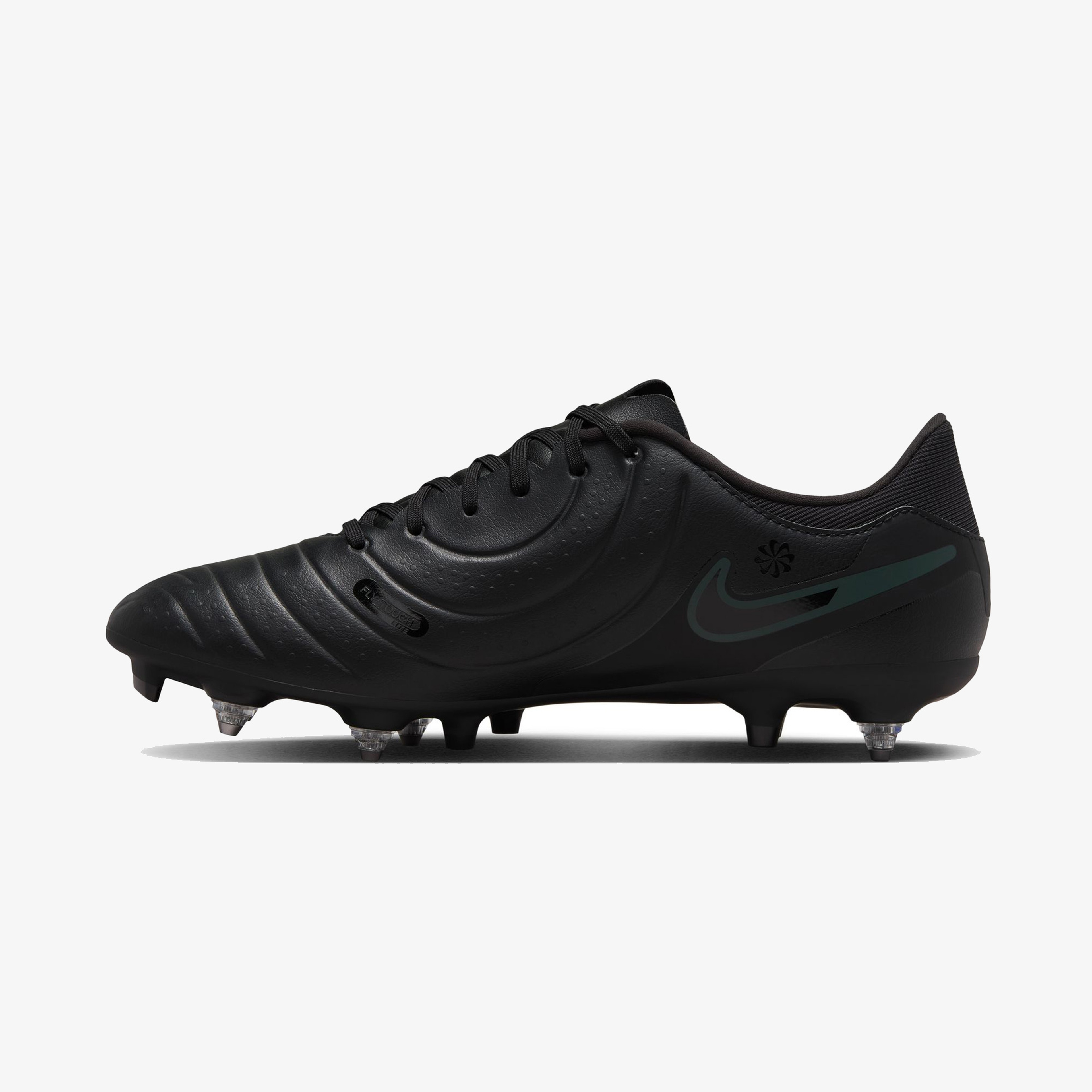 Nike Tiempo Legend 10 Academy Düşük Bilekli Erkek Siyah Çim Saha Kramponu