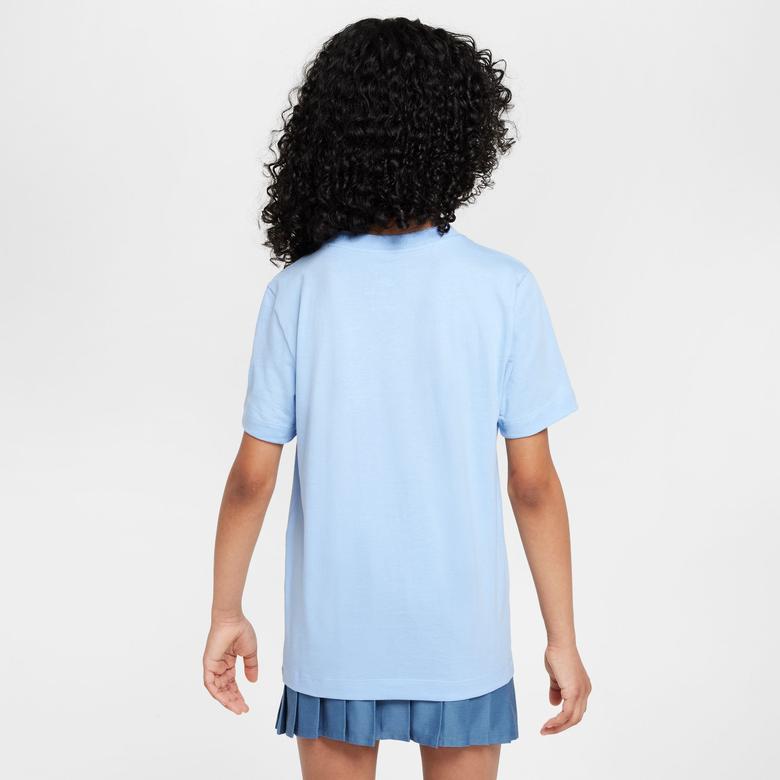 Nike Club Express Çocuk Mavi T-Shirt