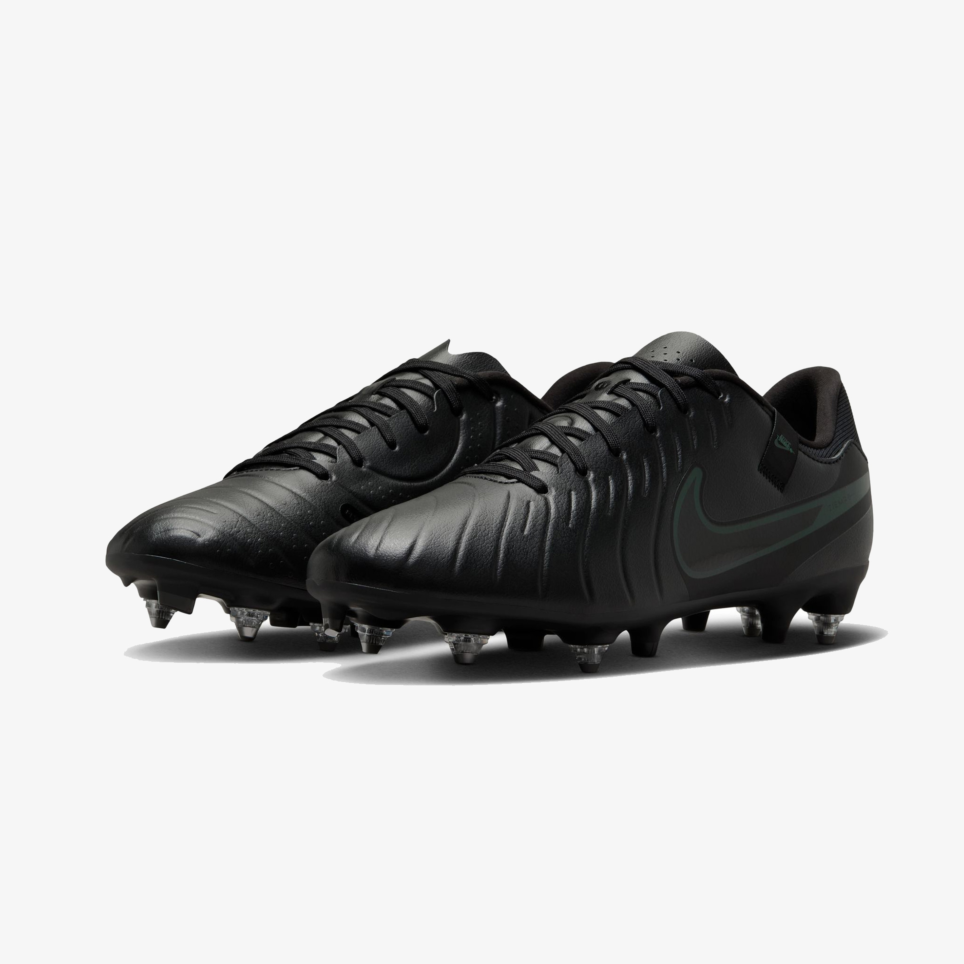 Nike Tiempo Legend 10 Academy Düşük Bilekli Erkek Siyah Çim Saha Kramponu