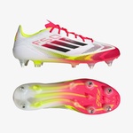 adidas F50 Elite Yumuşak Zemin Erkek Beyaz Çim Saha Kramponu