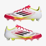 adidas F50 Elite Yumuşak Zemin Erkek Beyaz Çim Saha Kramponu