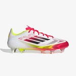 adidas F50 Elite Yumuşak Zemin Erkek Beyaz Çim Saha Kramponu