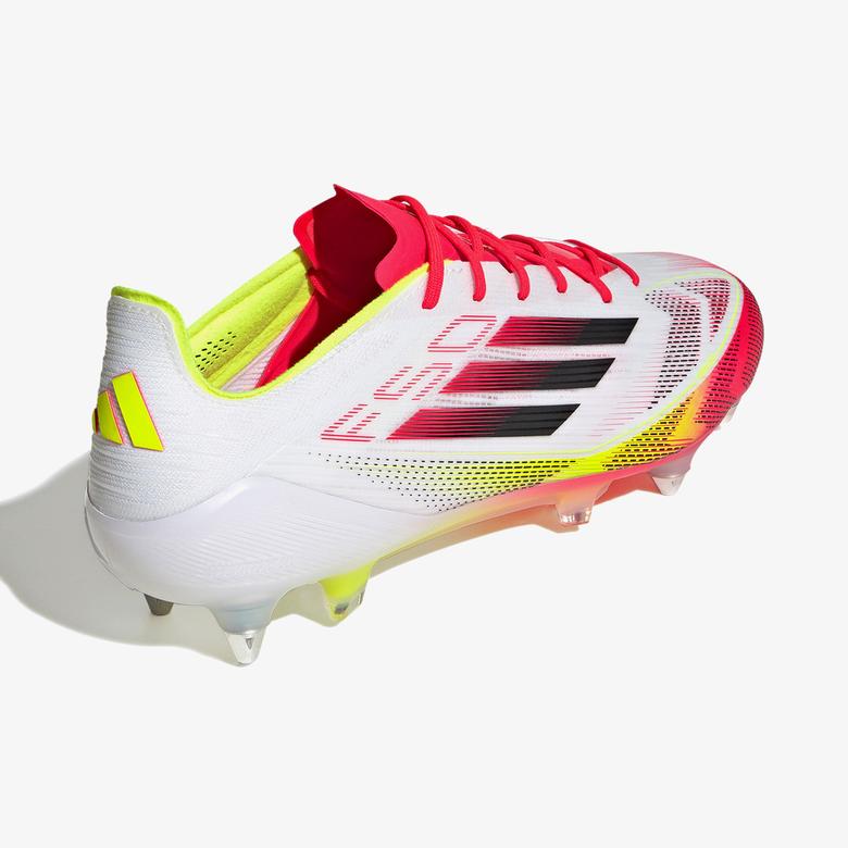 adidas F50 Elite Yumuşak Zemin Erkek Beyaz Çim Saha Kramponu