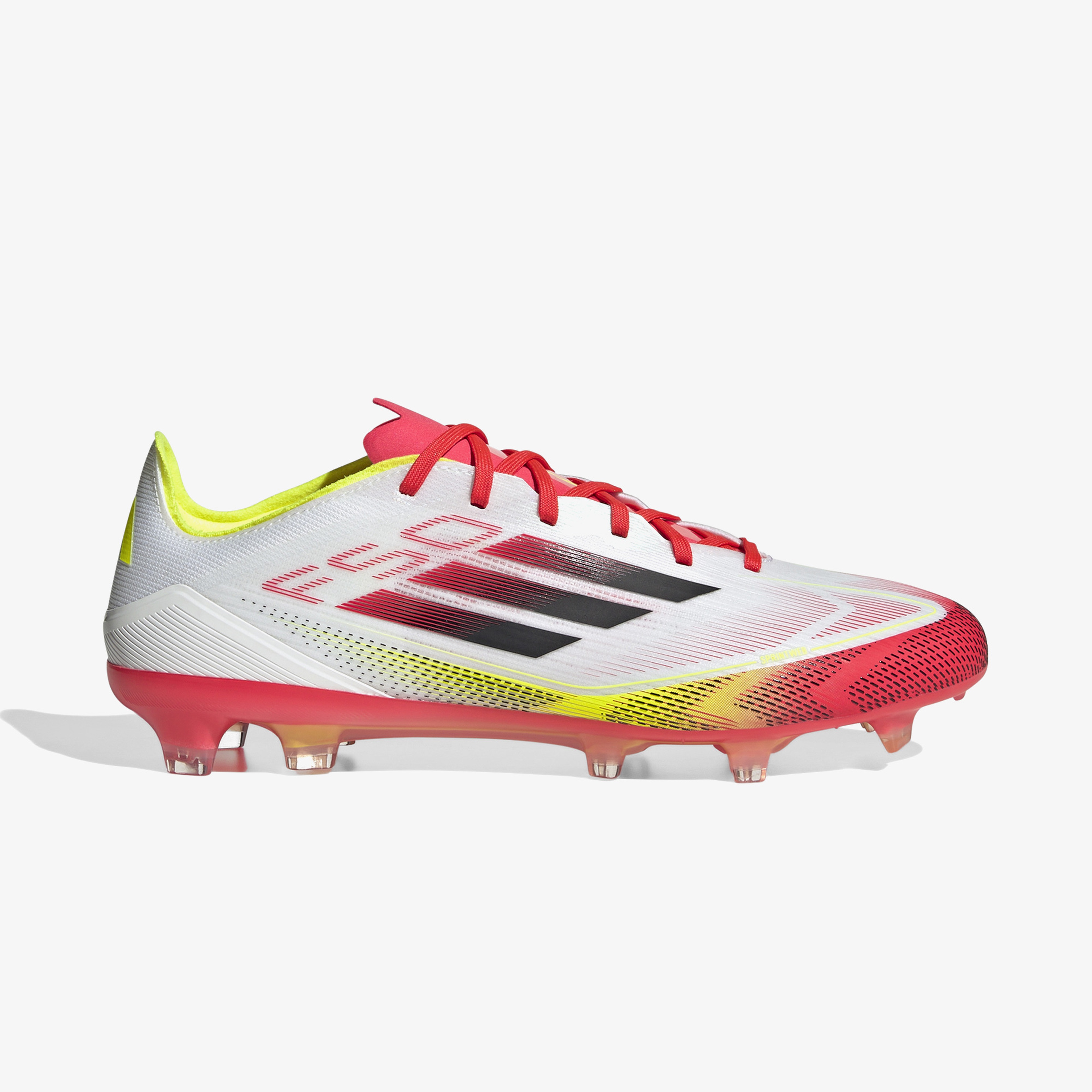 adidas F50 Pro Erkek Beyaz Çim Saha Kramponu