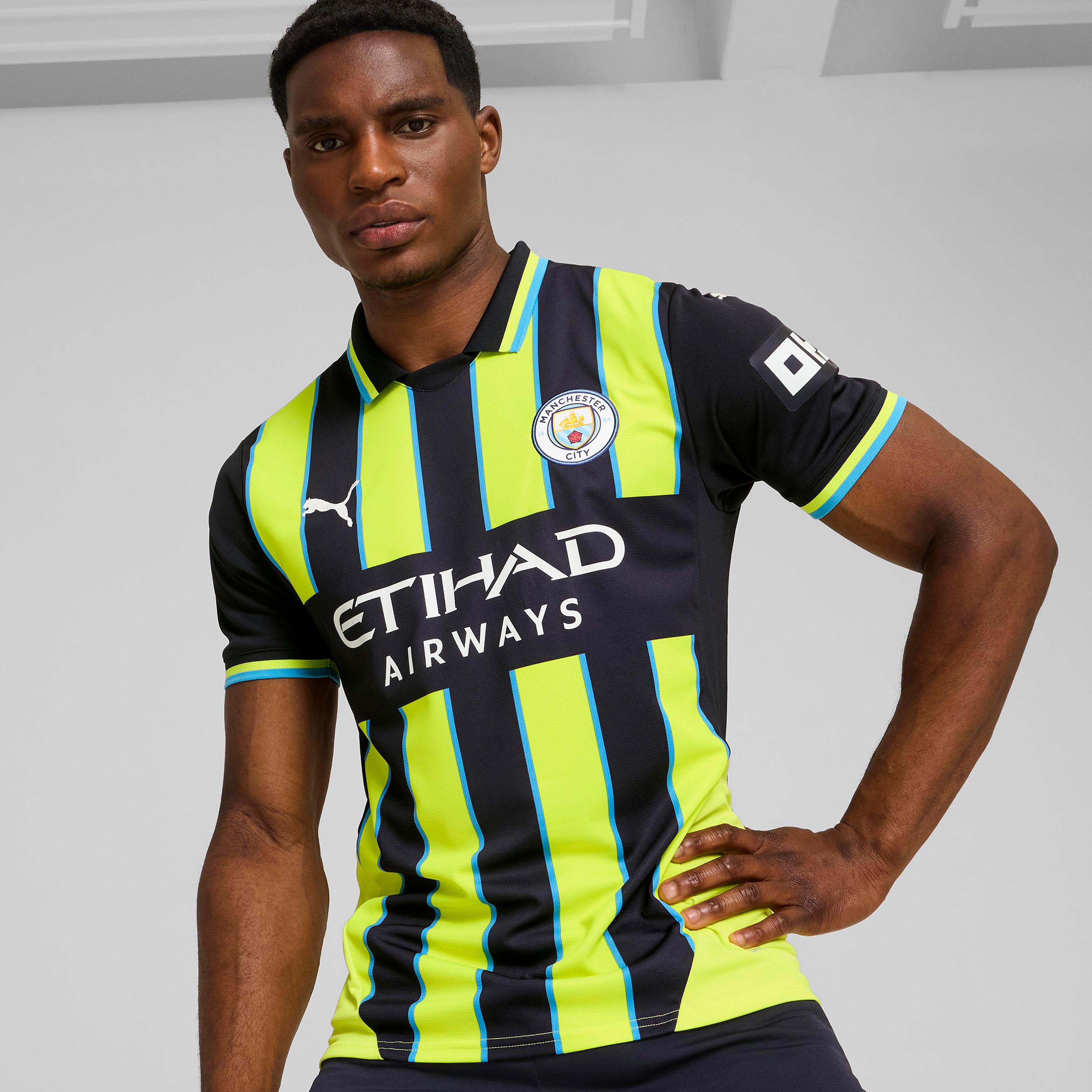 Puma Manchester City 2024-25 Erkek Sarı Futbol Forması