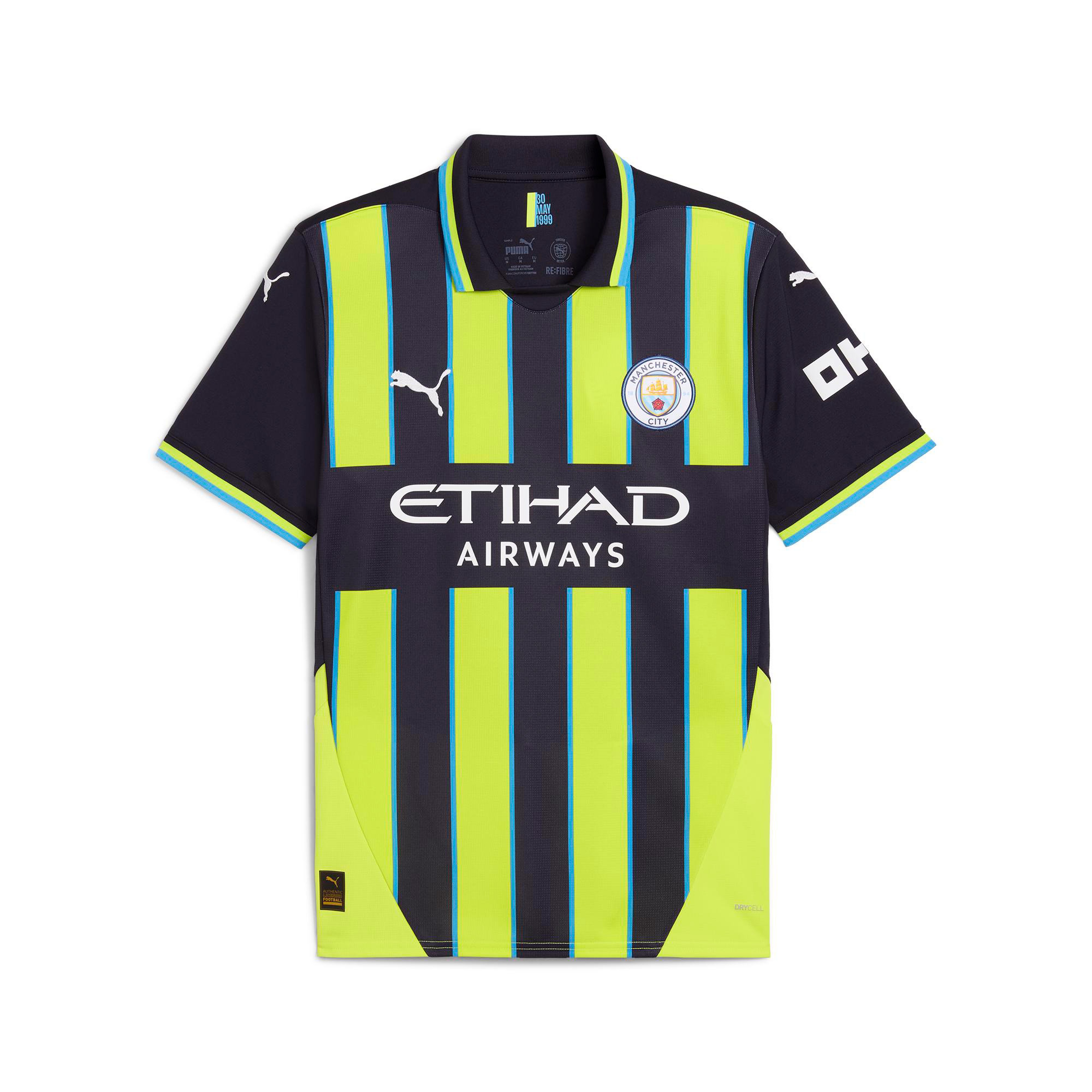 Puma Manchester City 2024-25 Erkek Sarı Futbol Forması