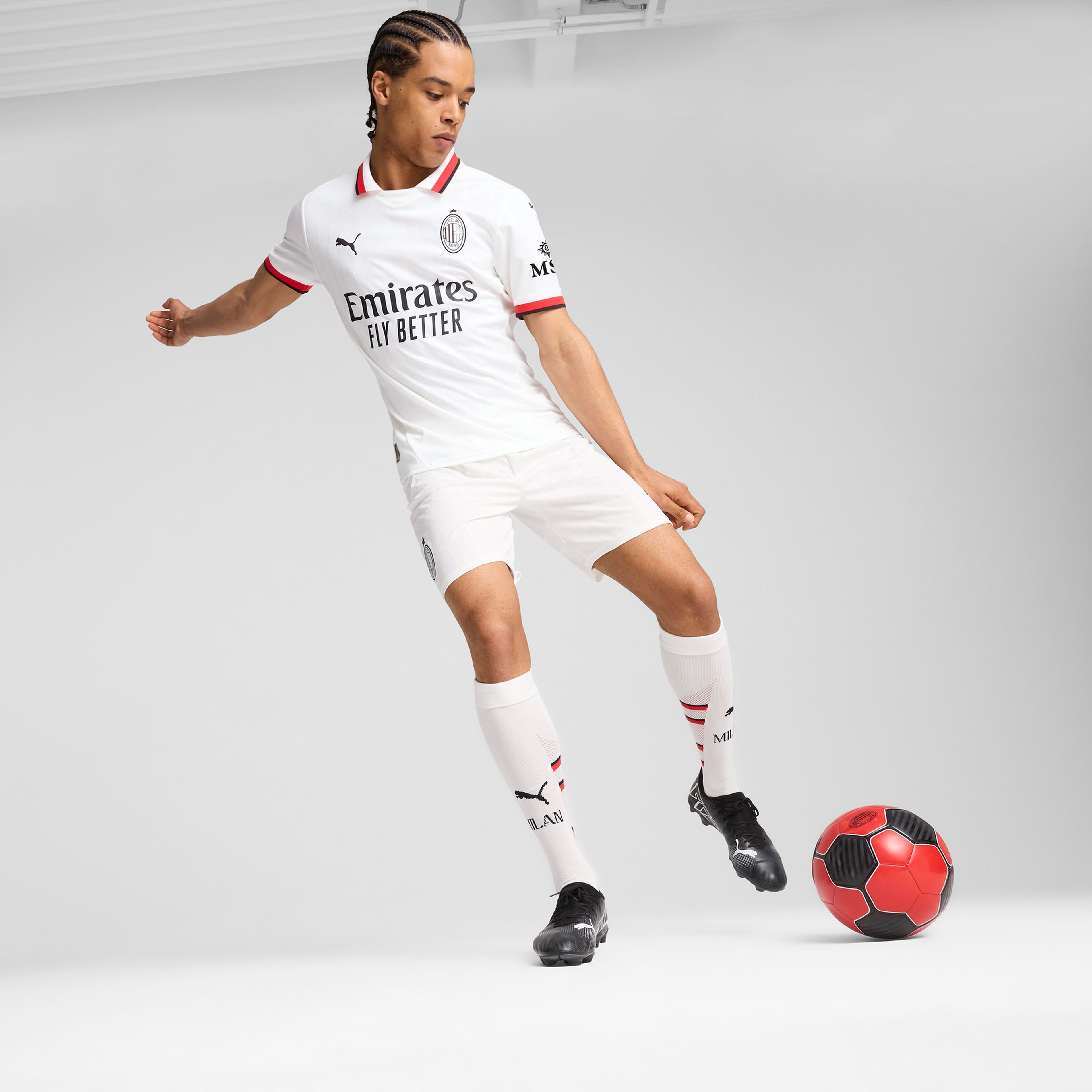 Puma AC Milan 2024-25 Erkek Beyaz Deplasman Forması