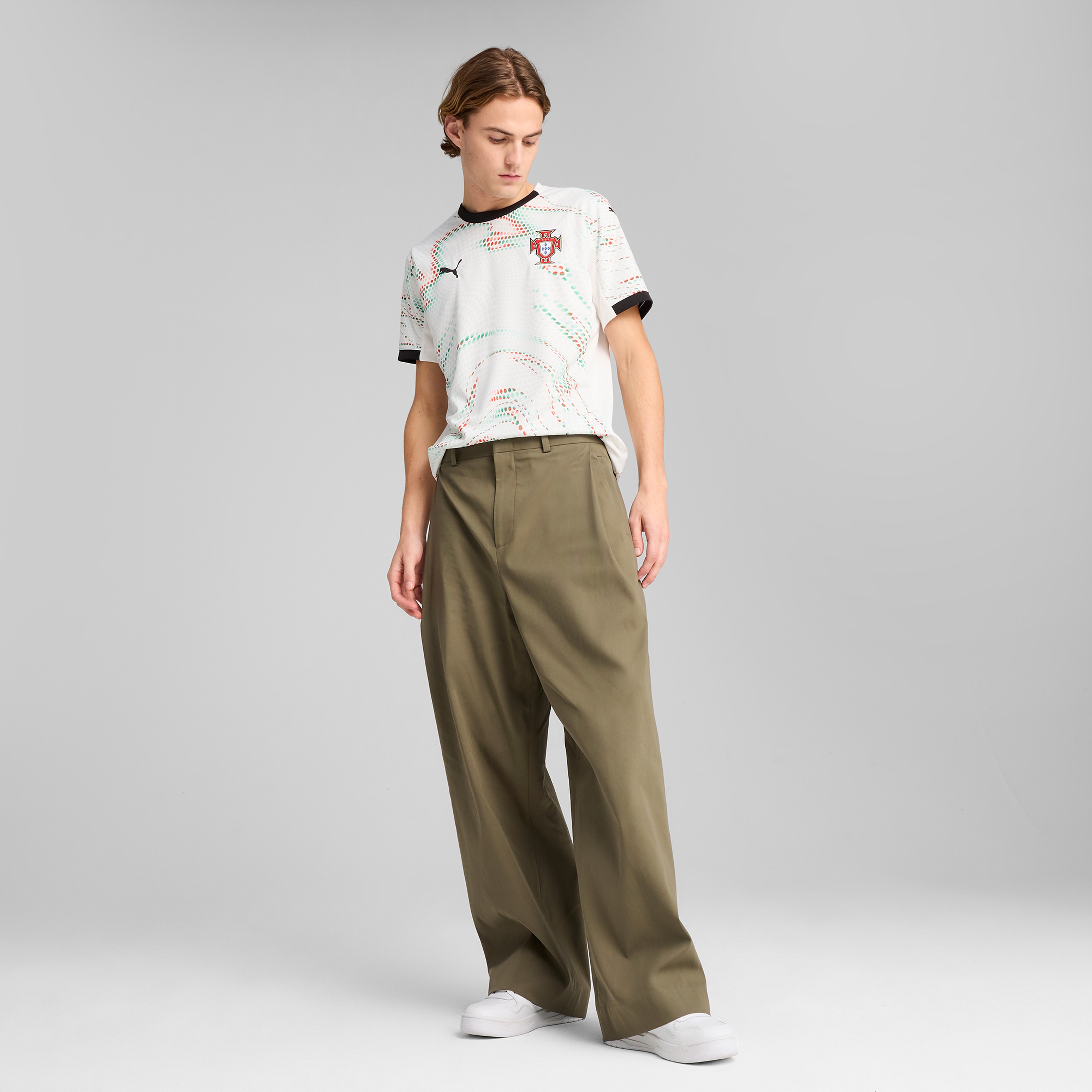 Puma Portekiz Milli Takım Erkek Beyaz Deplasman Forması