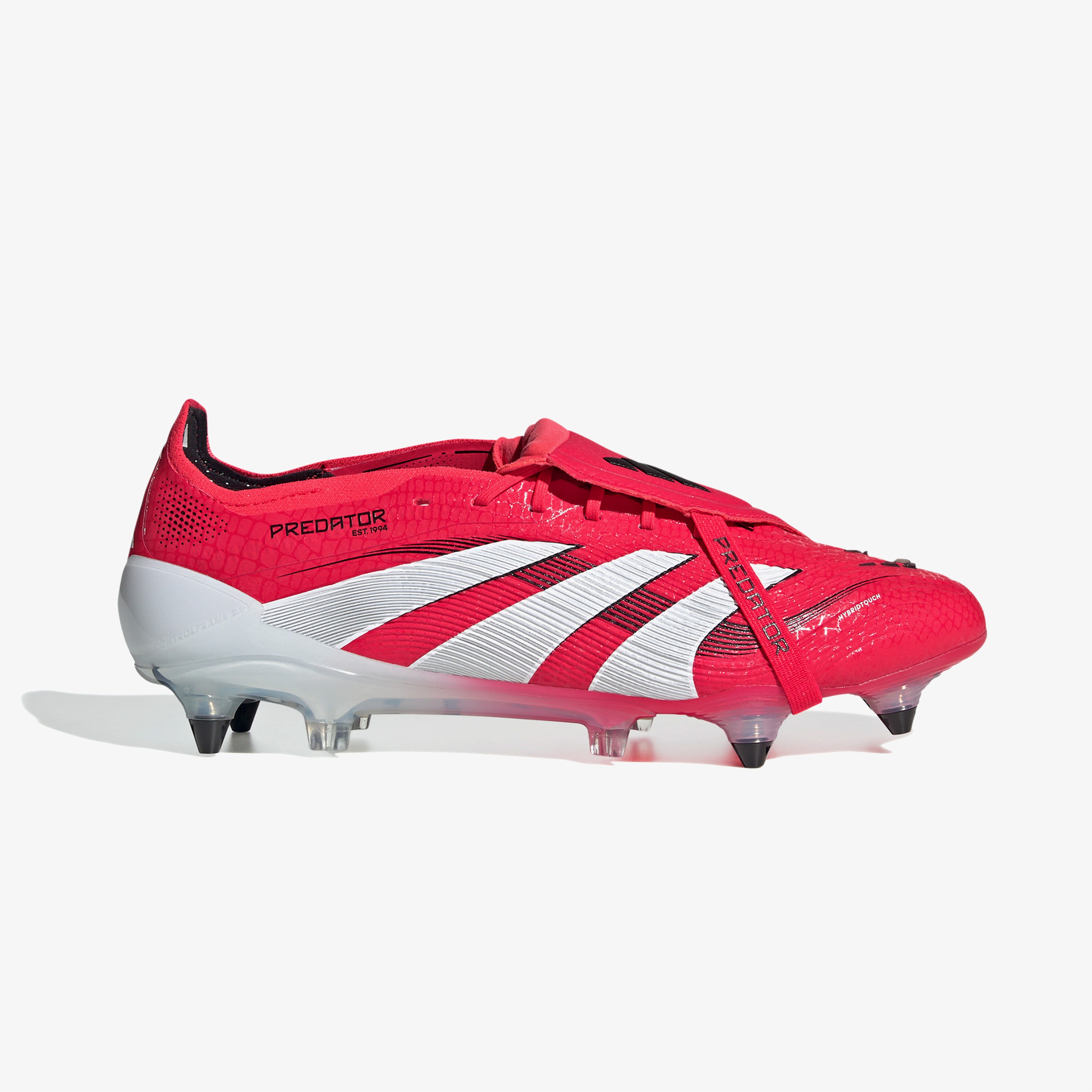 adidas Predator Pro Fold Over Tongue Mg Erkek Kırmızı Çim Saha Kramponu