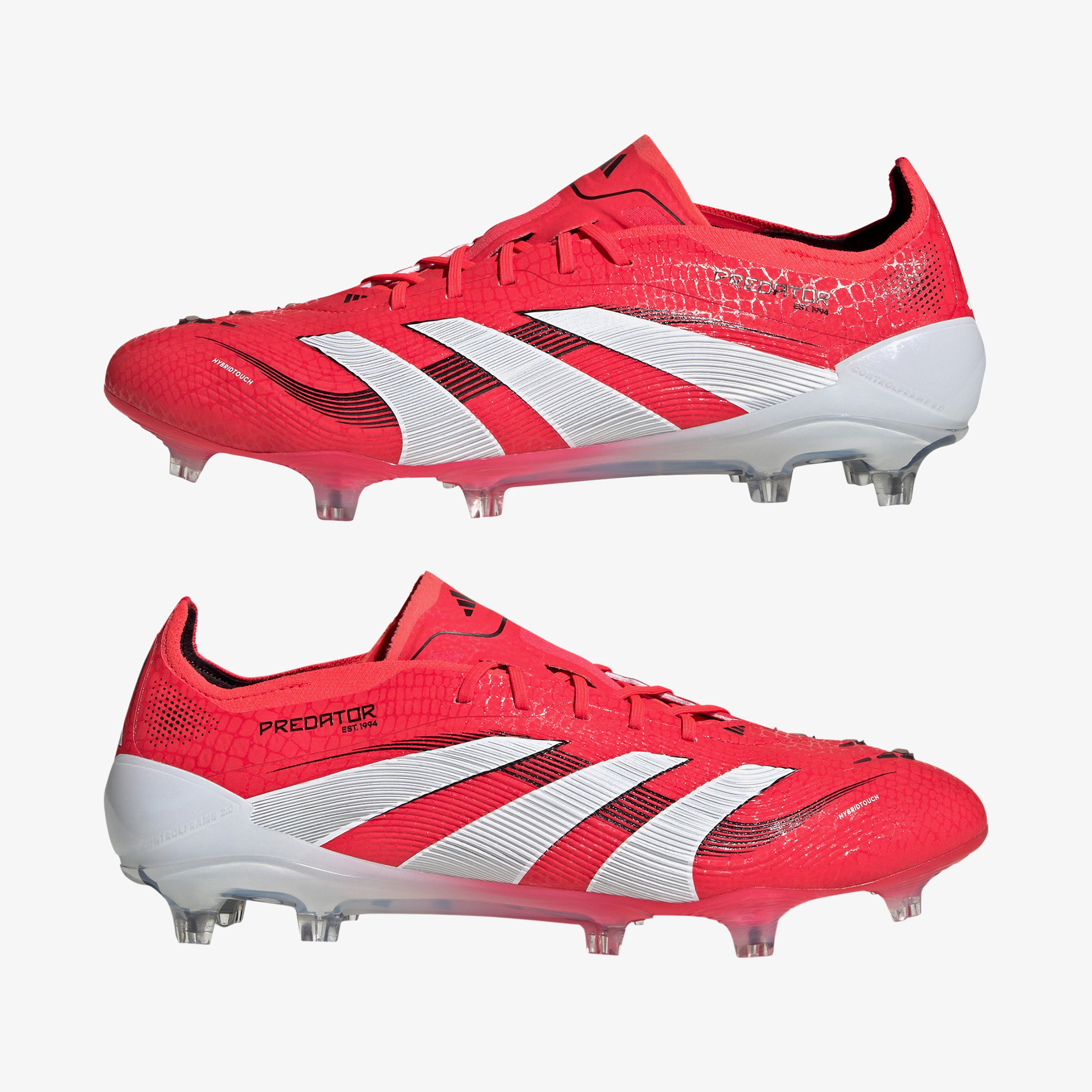 adidas Predator Elite Erkek Kırmızı Çim Saha Kramponu