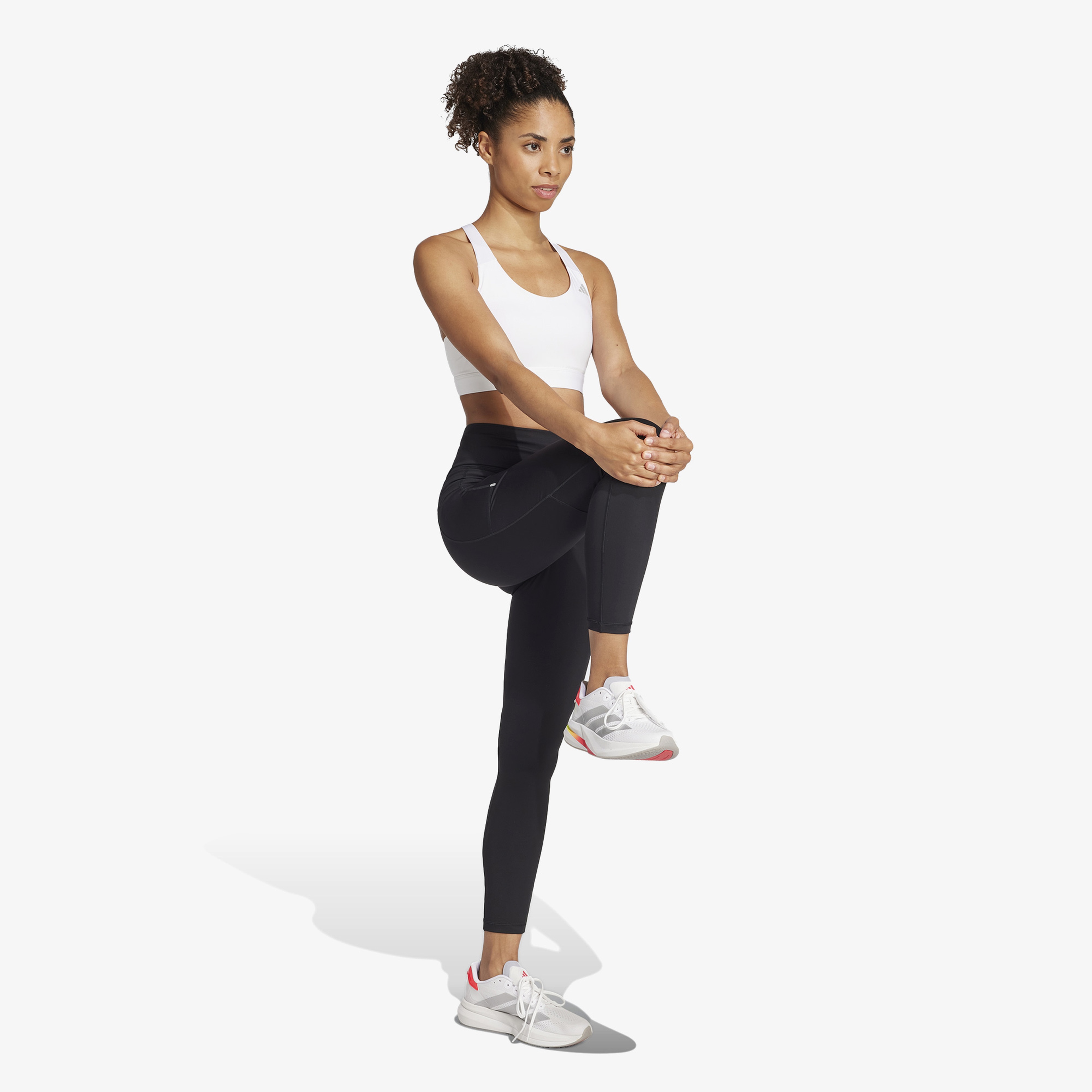 adidas Ultimate Run High Support Kadın Beyaz Antrenman Bra