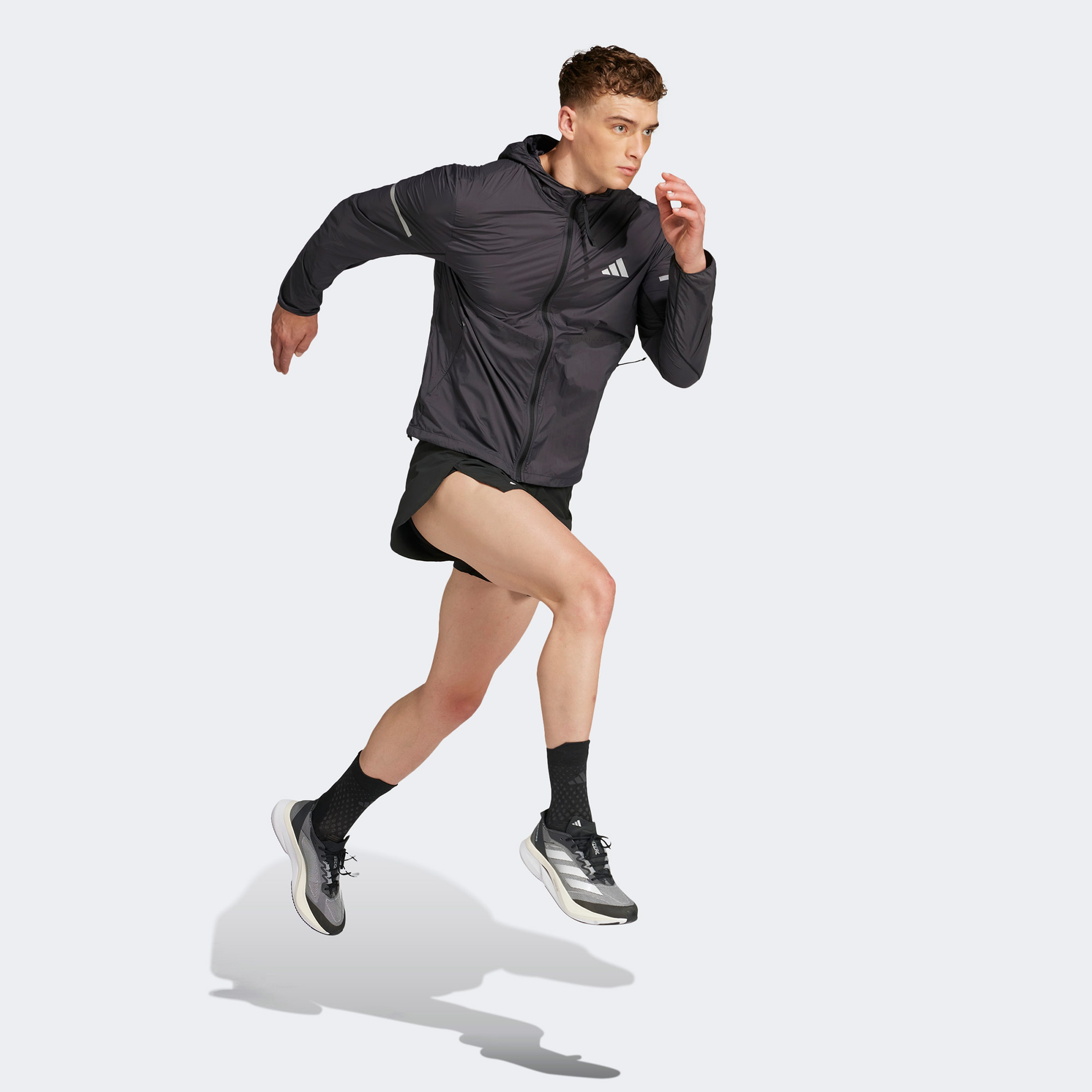 adidas Ultimate Uv Erkek Siyah Koşu Rüzgarlık