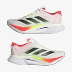 adidas Adizero Boston 12 Kadın Beyaz Koşu Ayakkabısı