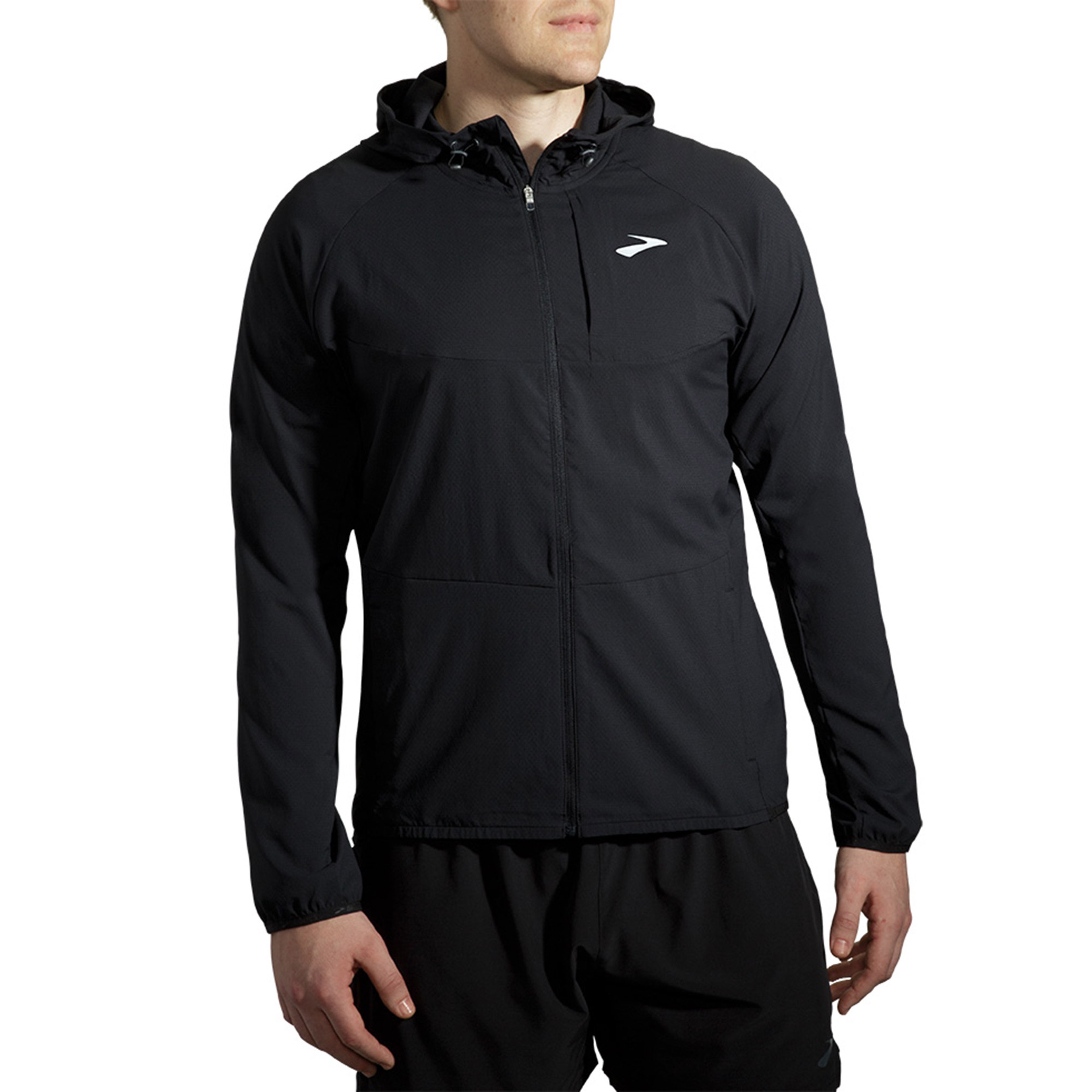 Brooks Canopy Erkek Siyah Koşu Ceketi