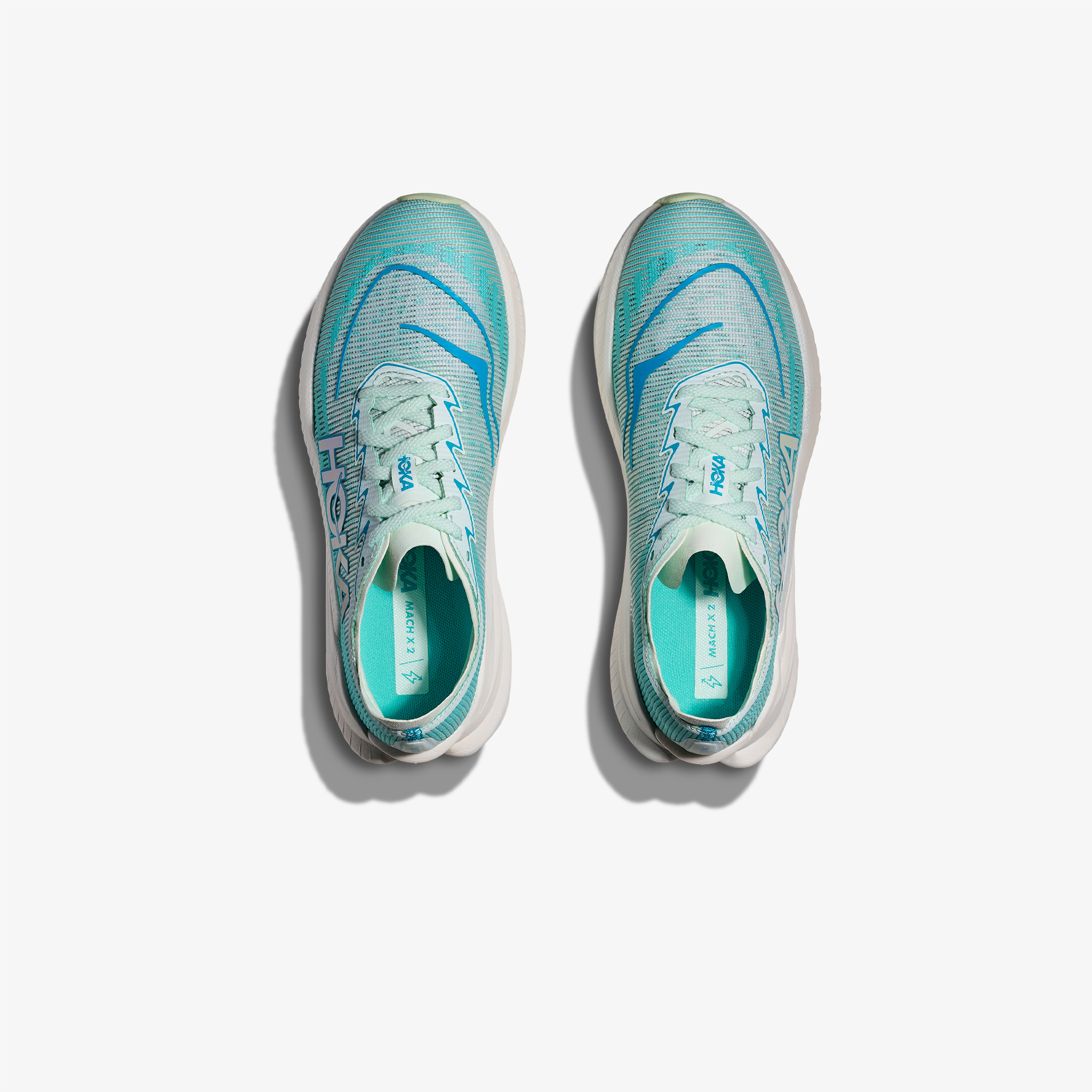 Hoka Mach X 2 Kadın Mavi Yol Koşu Ayakkabısı